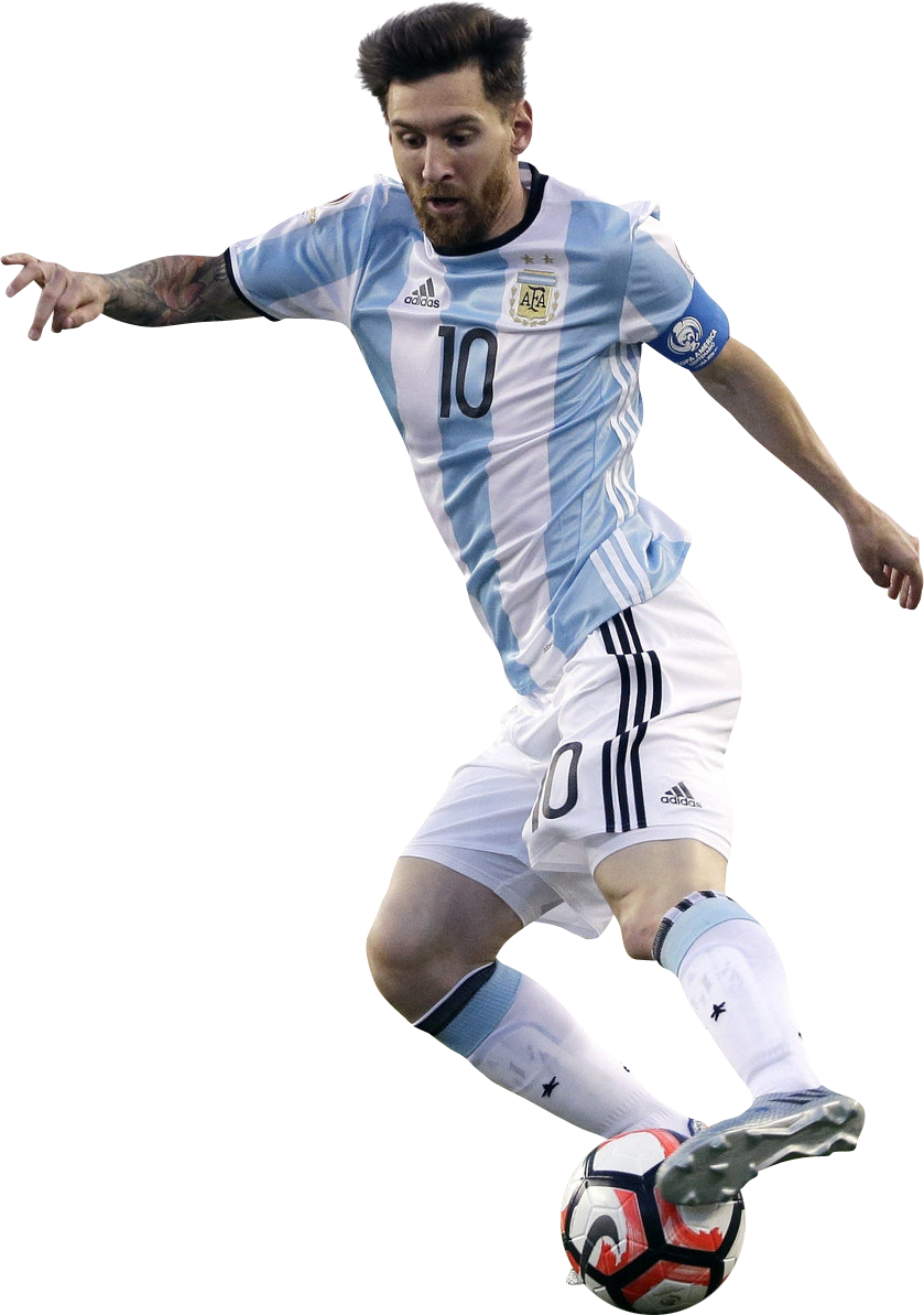 Lionel Messi Argentina-drakt aksjonsbilde Bakgrunner