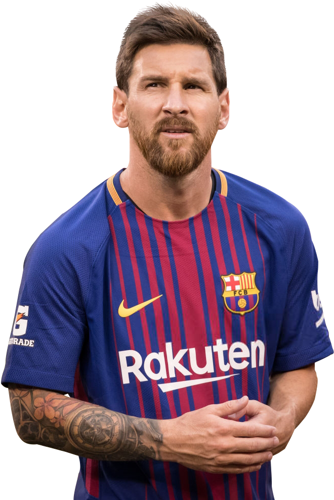 Lionel Messi Barcelona Portrett Bakgrunner