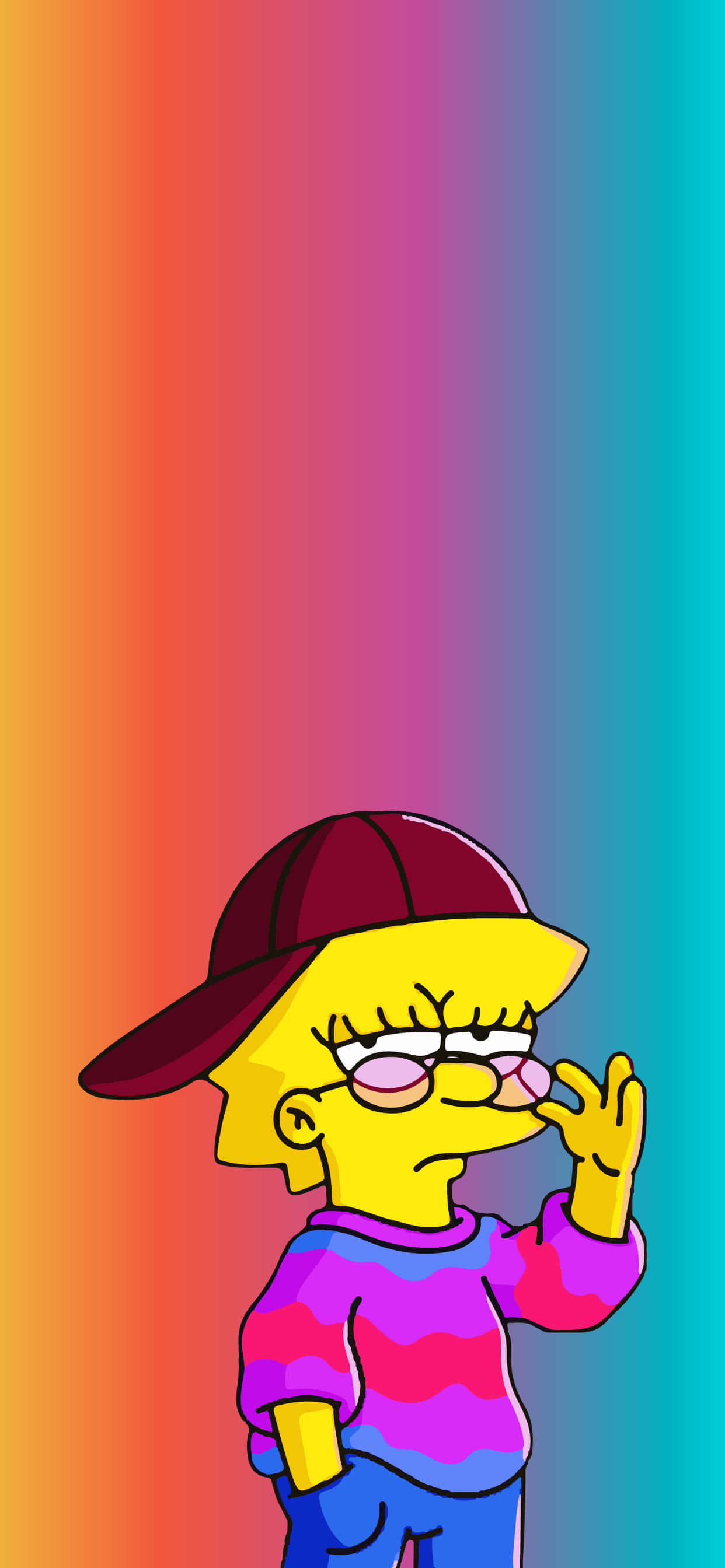 Lisa Simpson tegneseriefigur bilde Bakgrunner