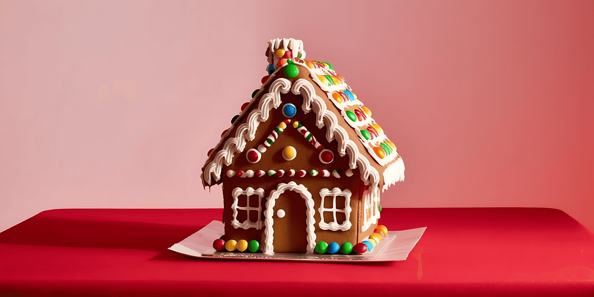Lite pepperkakehus på utstilling Bakgrunner