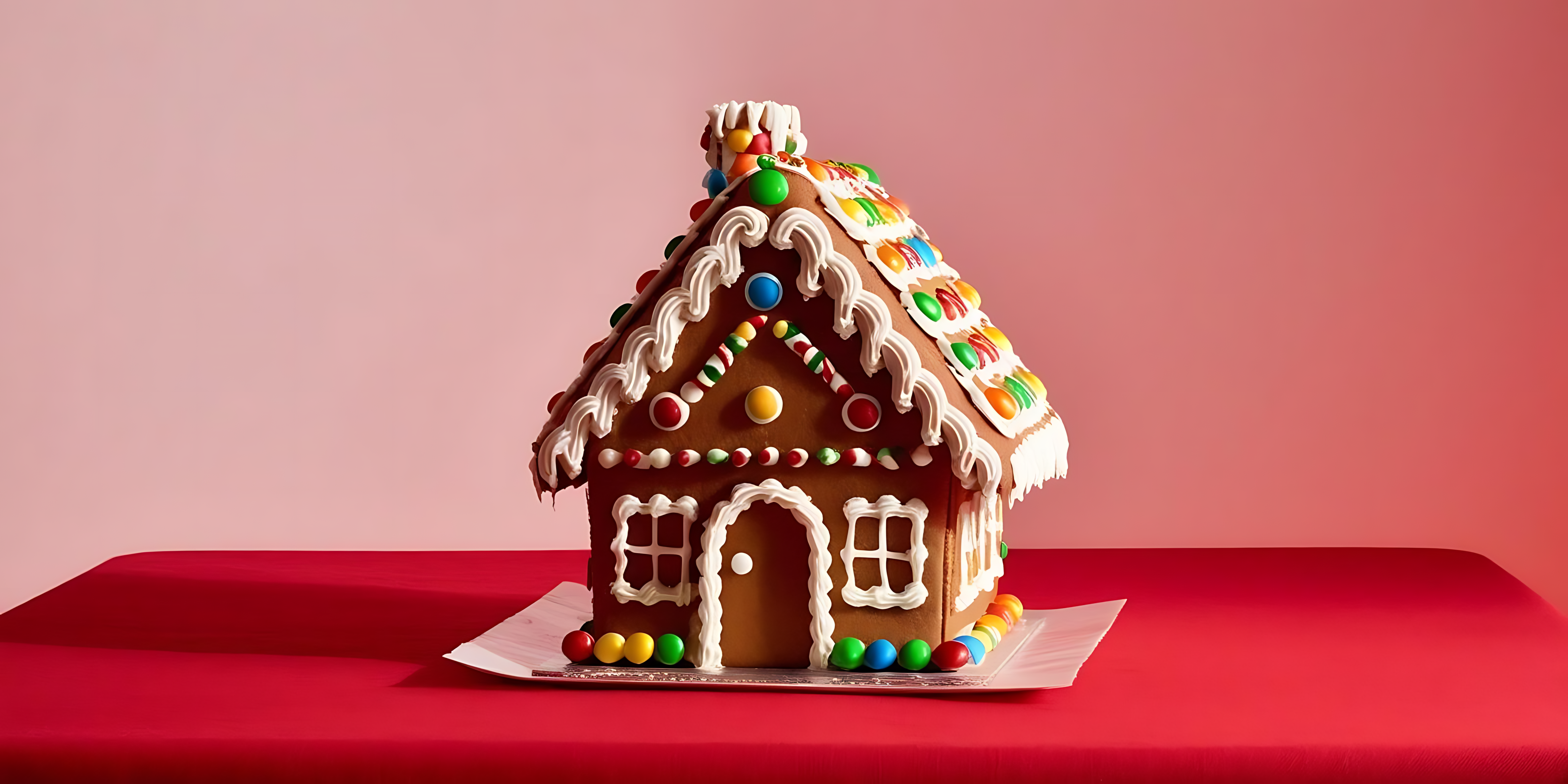 Lite pepperkakehus på utstilling Bakgrunner