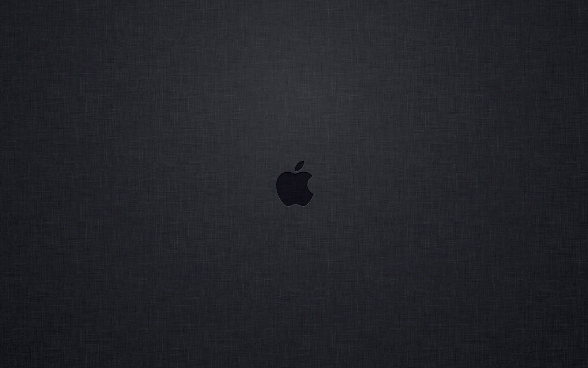 Lite svart Apple-logo Mac — Mørk estetikk GIF Bakgrunner