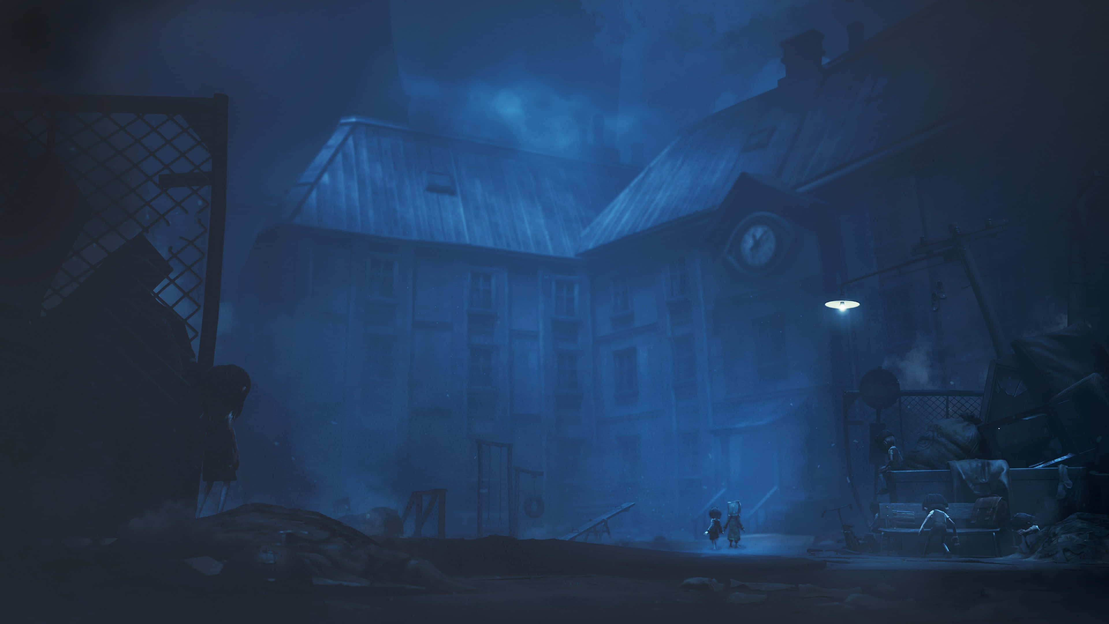 Little Nightmares 4K Gammel bygning Bakgrunner