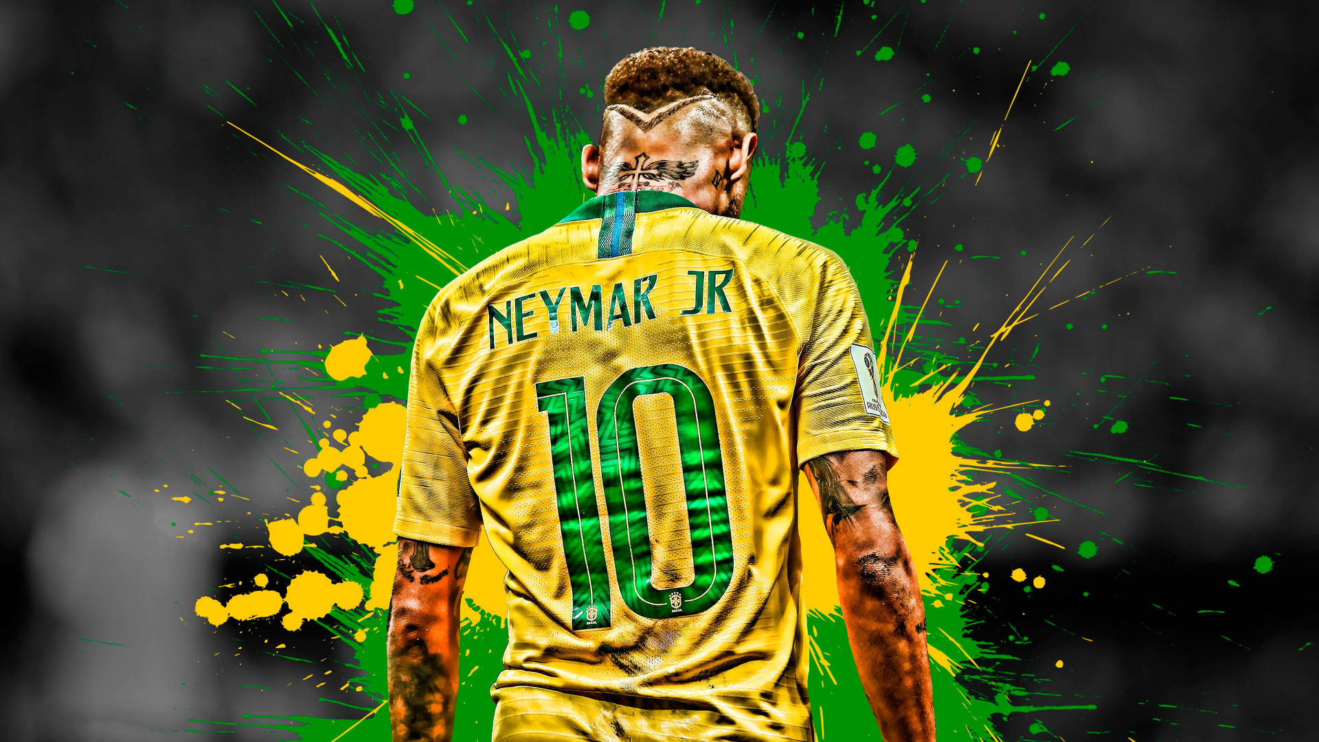 Neymar 4K sprutet maling