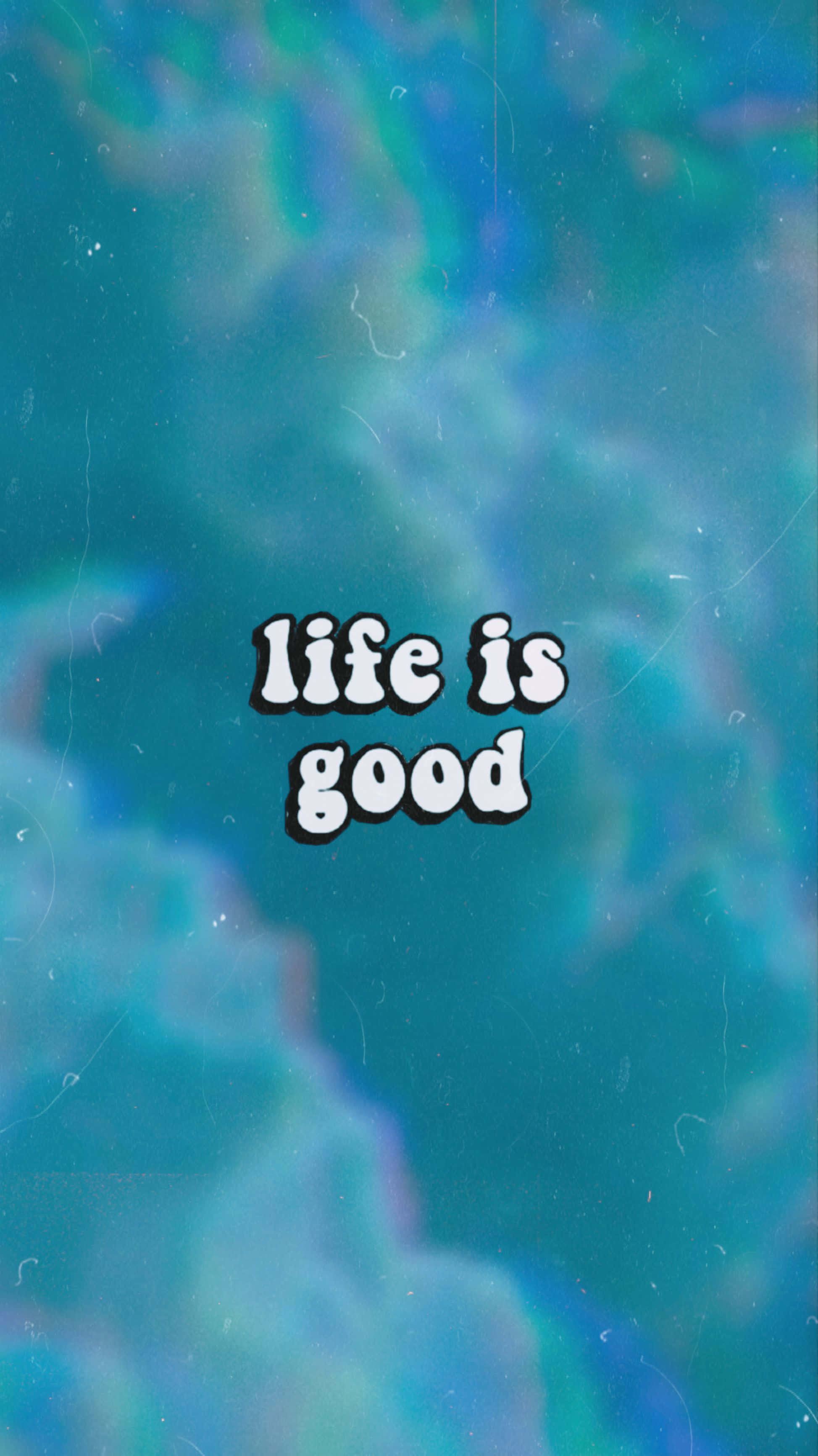 Livet er godt i trippy skyer Bakgrunner