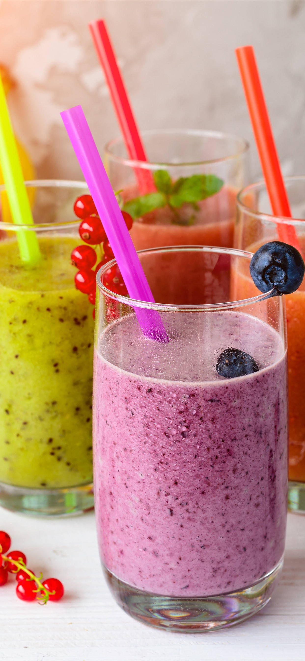 Livfull Smoothie Glede Bakgrunner