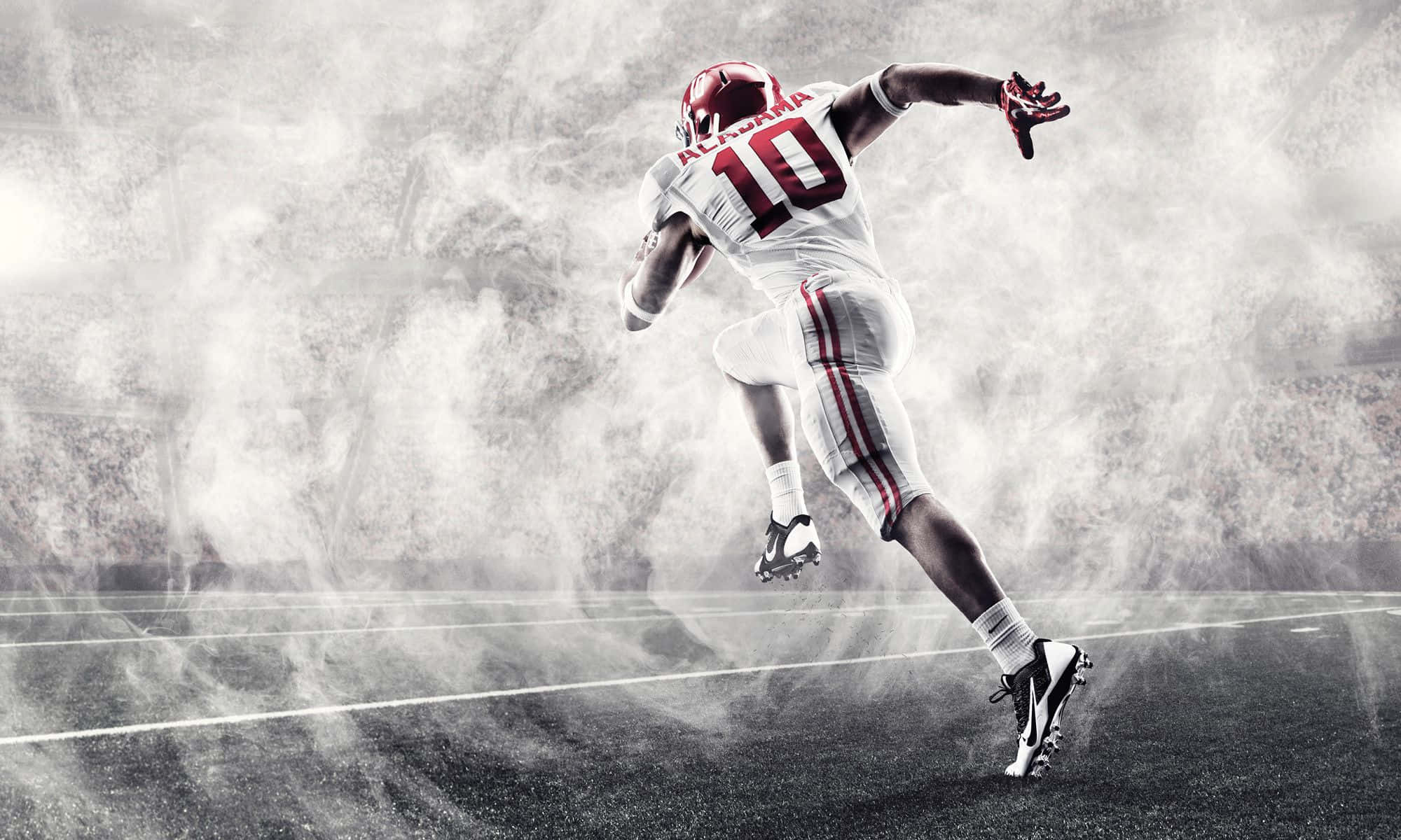 Løpende Alabama Football-spiller Bakgrunner
