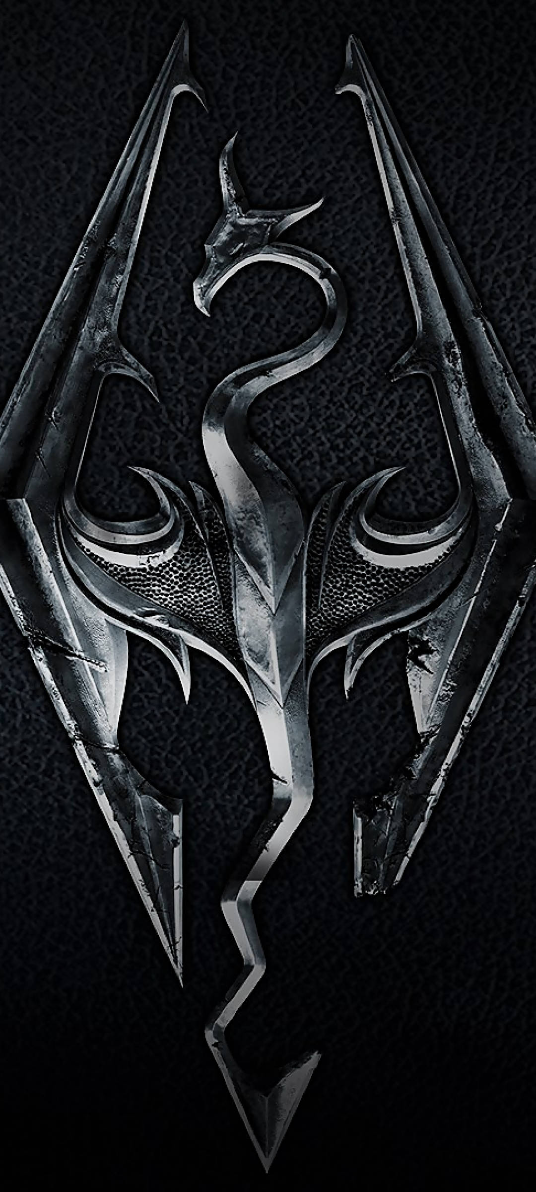 logo for spillet 'elder scrolls' Bakgrunner