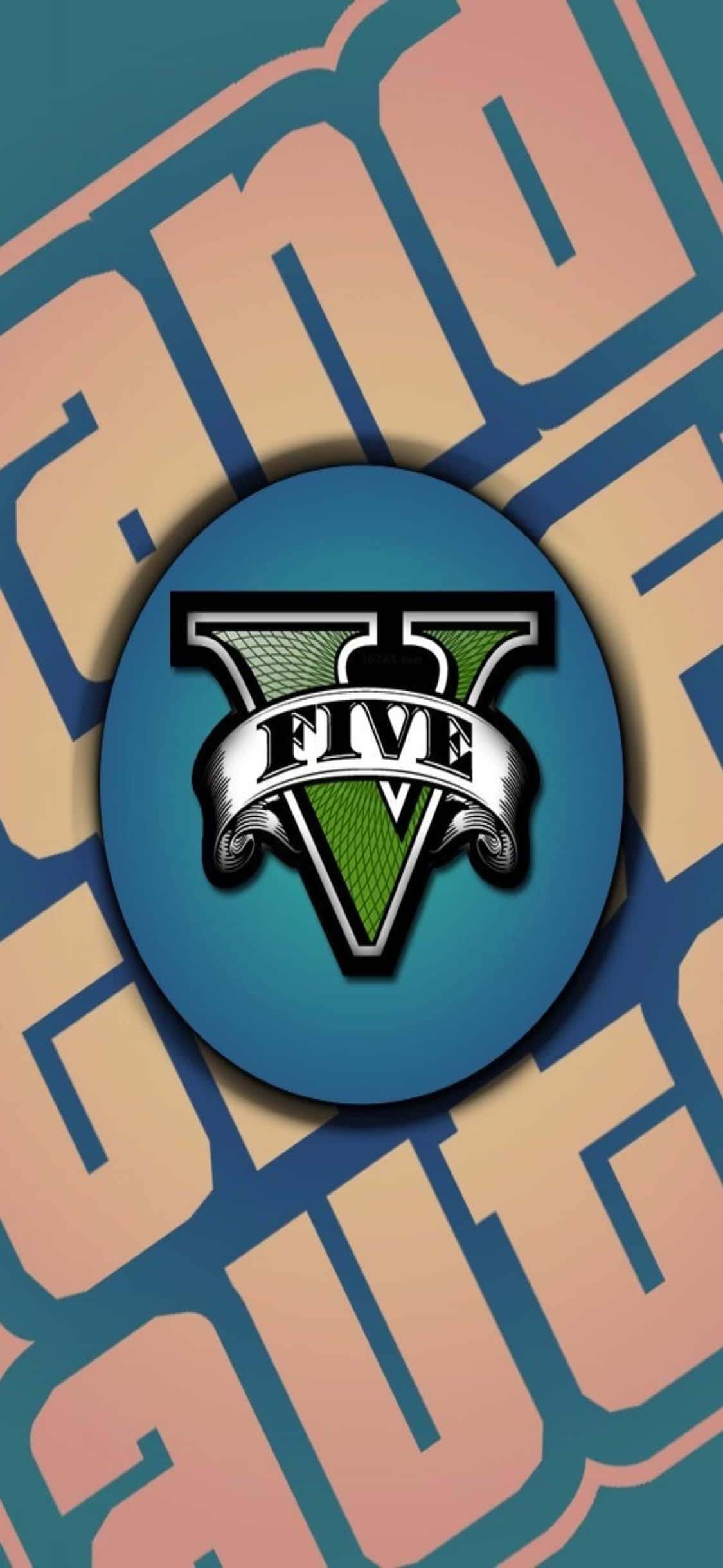 Logo I iPhone X Grand Theft Auto V Bakgrunn Bakgrunner