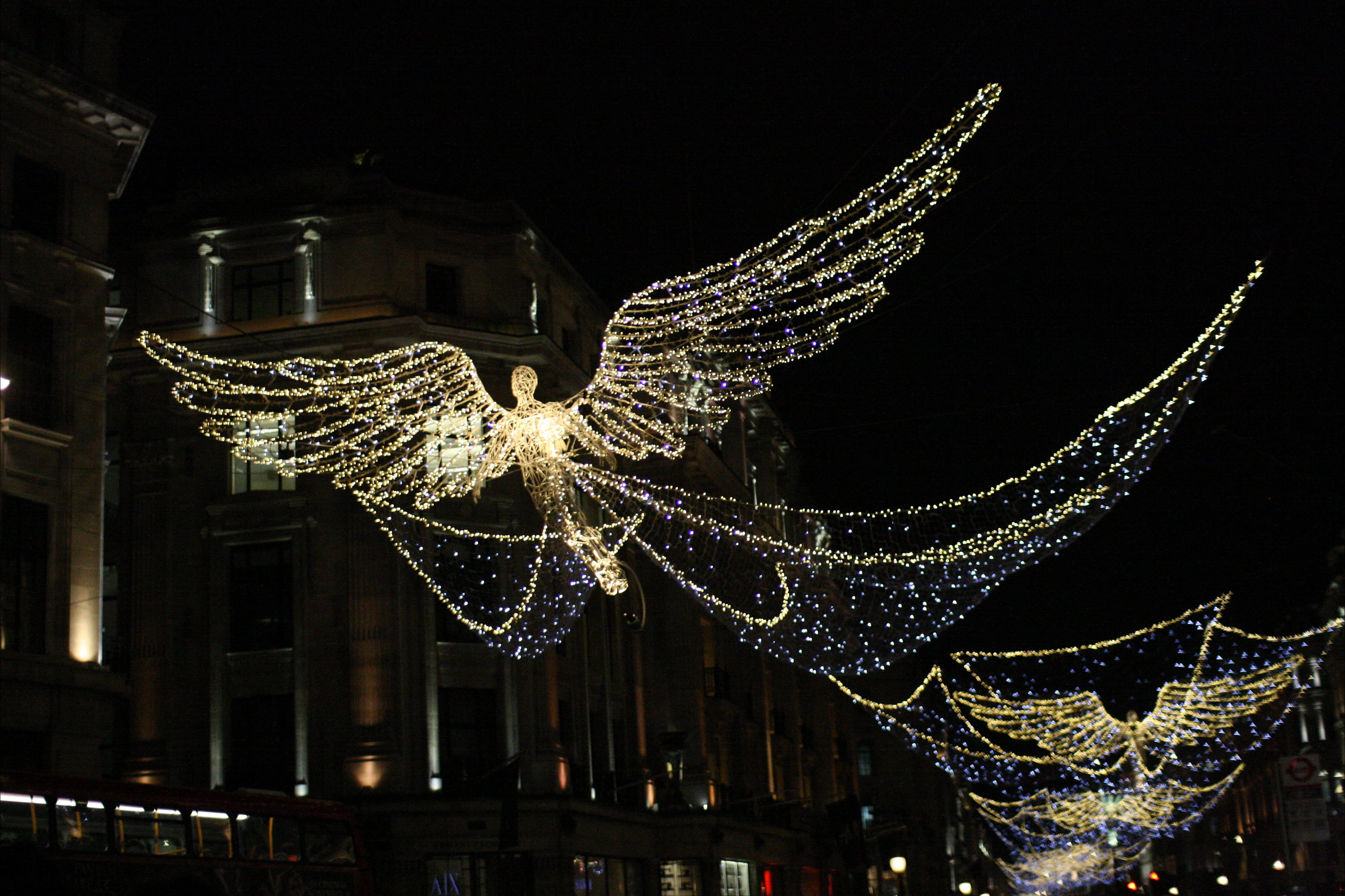London juleengellys Bakgrunner