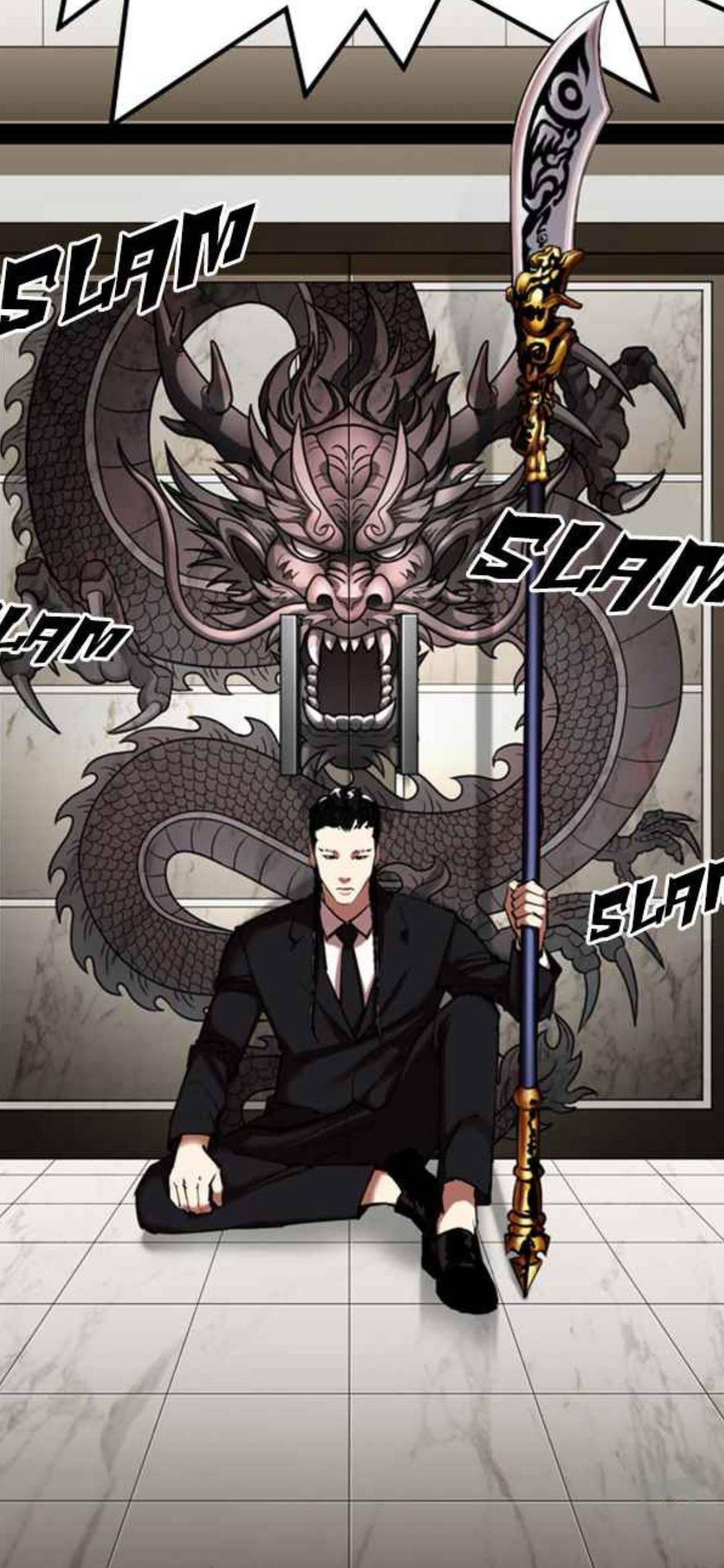 Lookism Xiaolong med våpen Bakgrunner