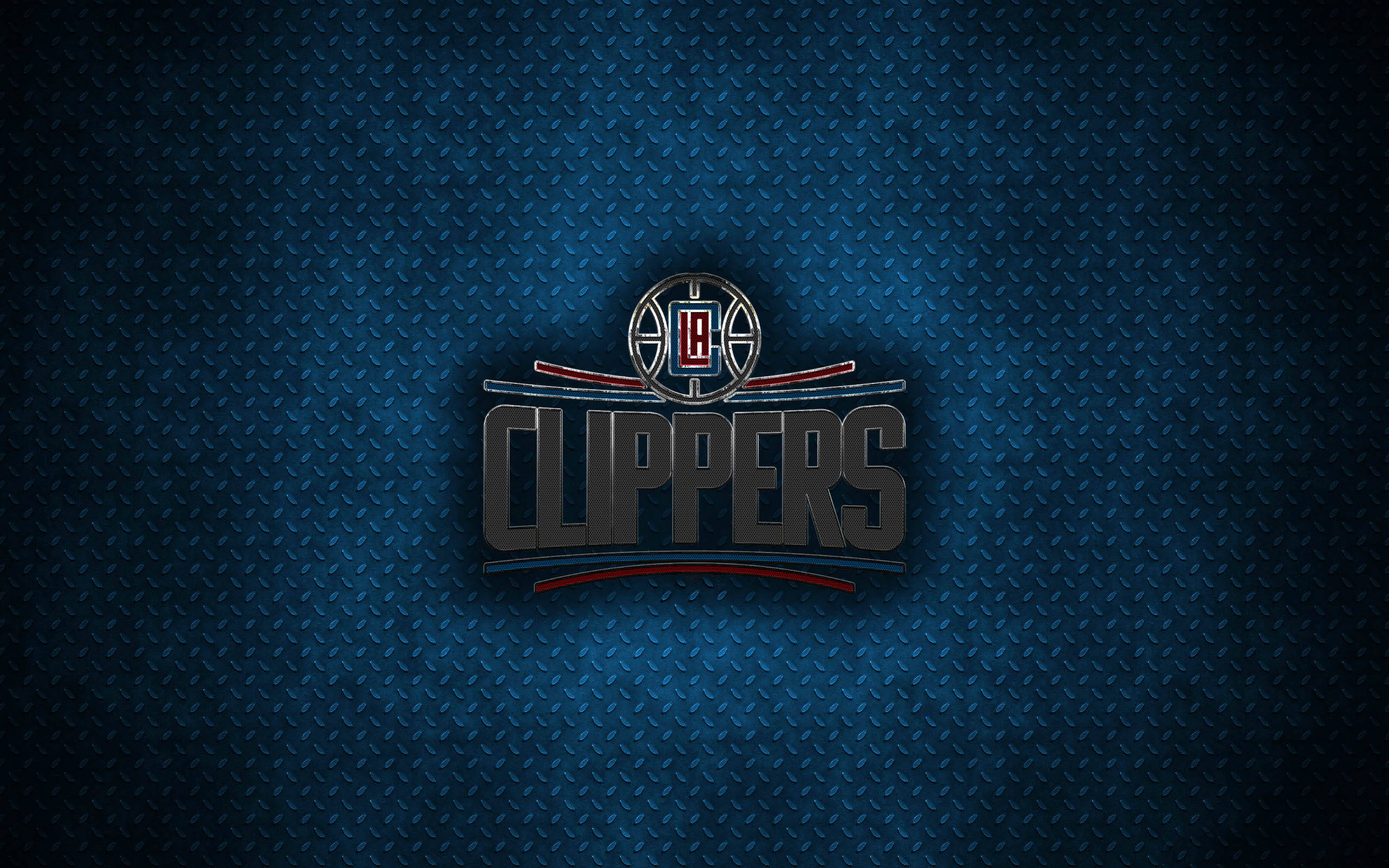 Los Angeles Clippers metallisk bakgrunn Bakgrunner