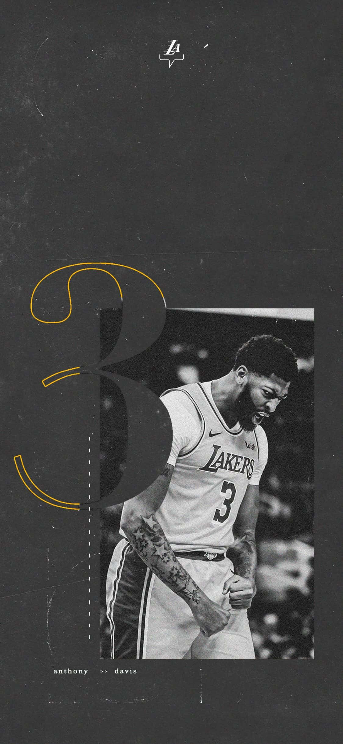 Los Angeles Lakers-spissen Anthony Davis Bakgrunner