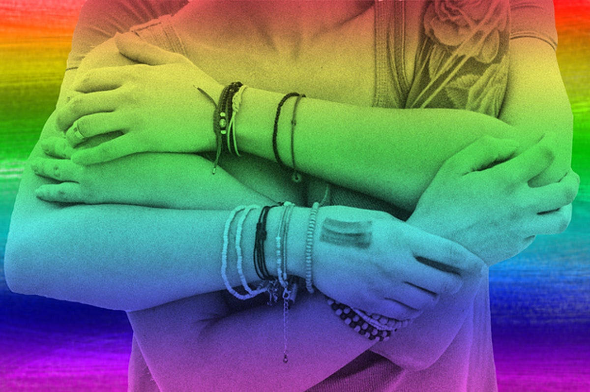Love Is Love Kjærestepar som klemmer Bakgrunner