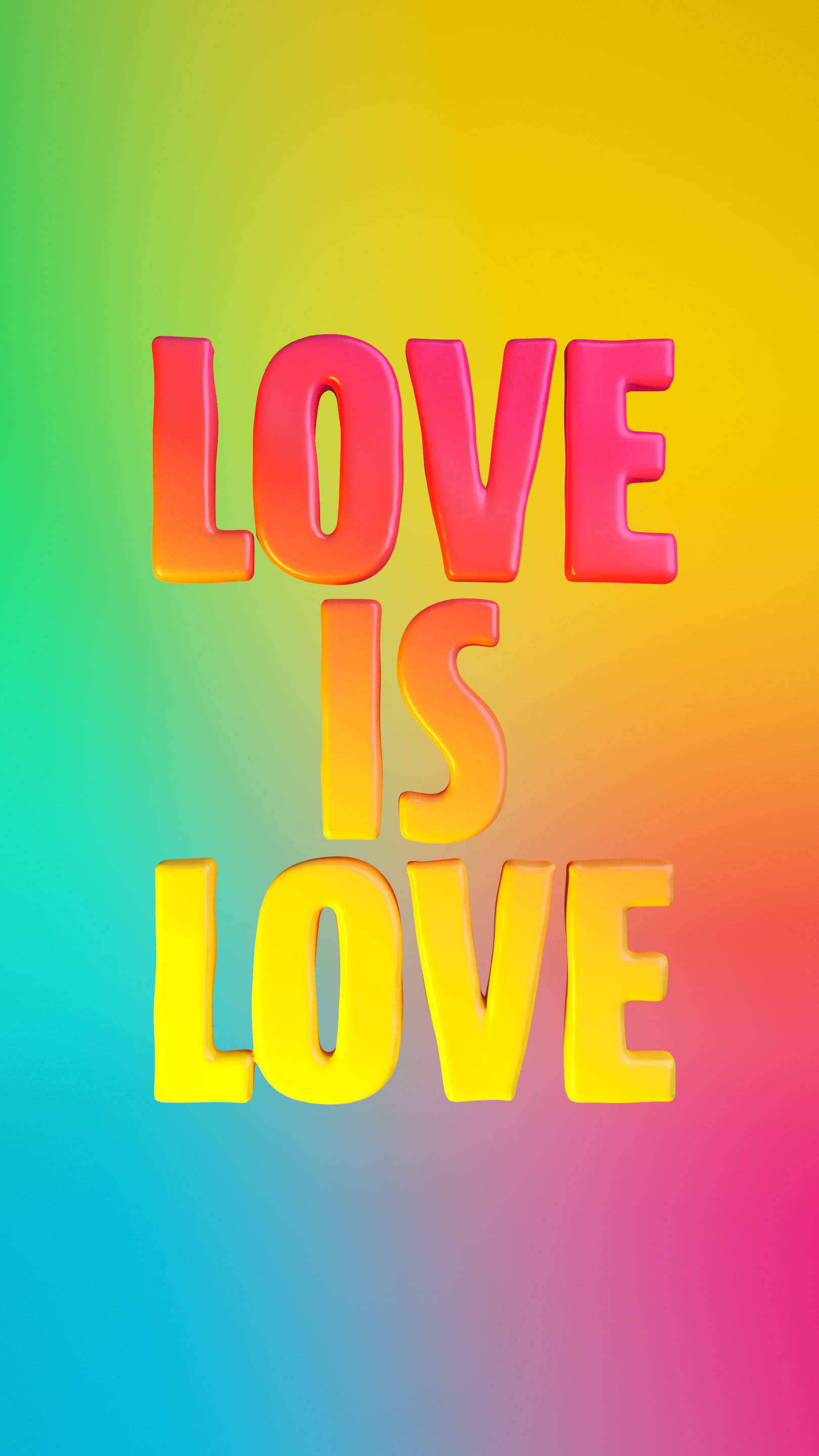 Love Is Love LGBT-telefon Bakgrunner