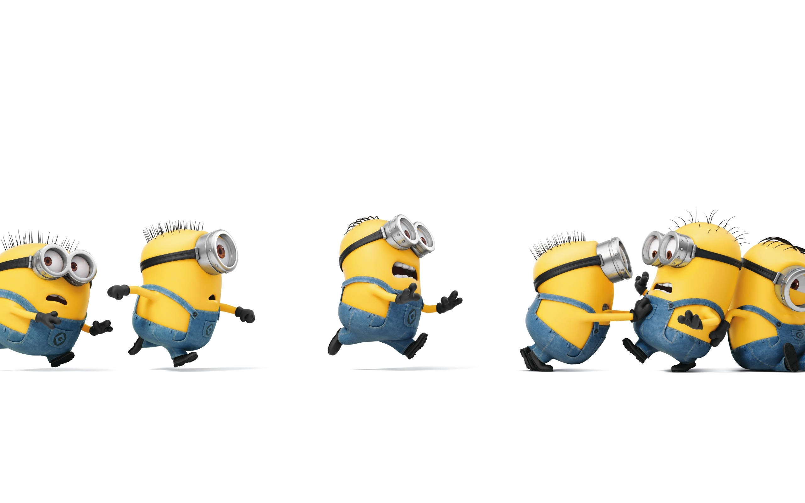 Løpende Minion-skrivebord Bakgrunner