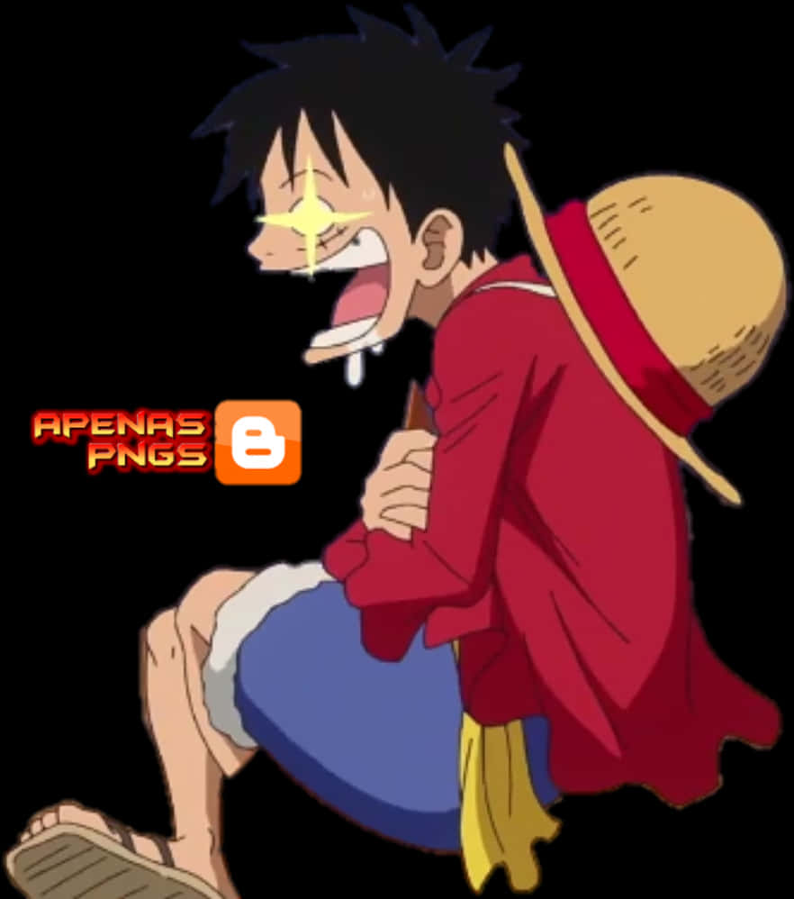 Luffy gråter One Piece-karakter Bakgrunner