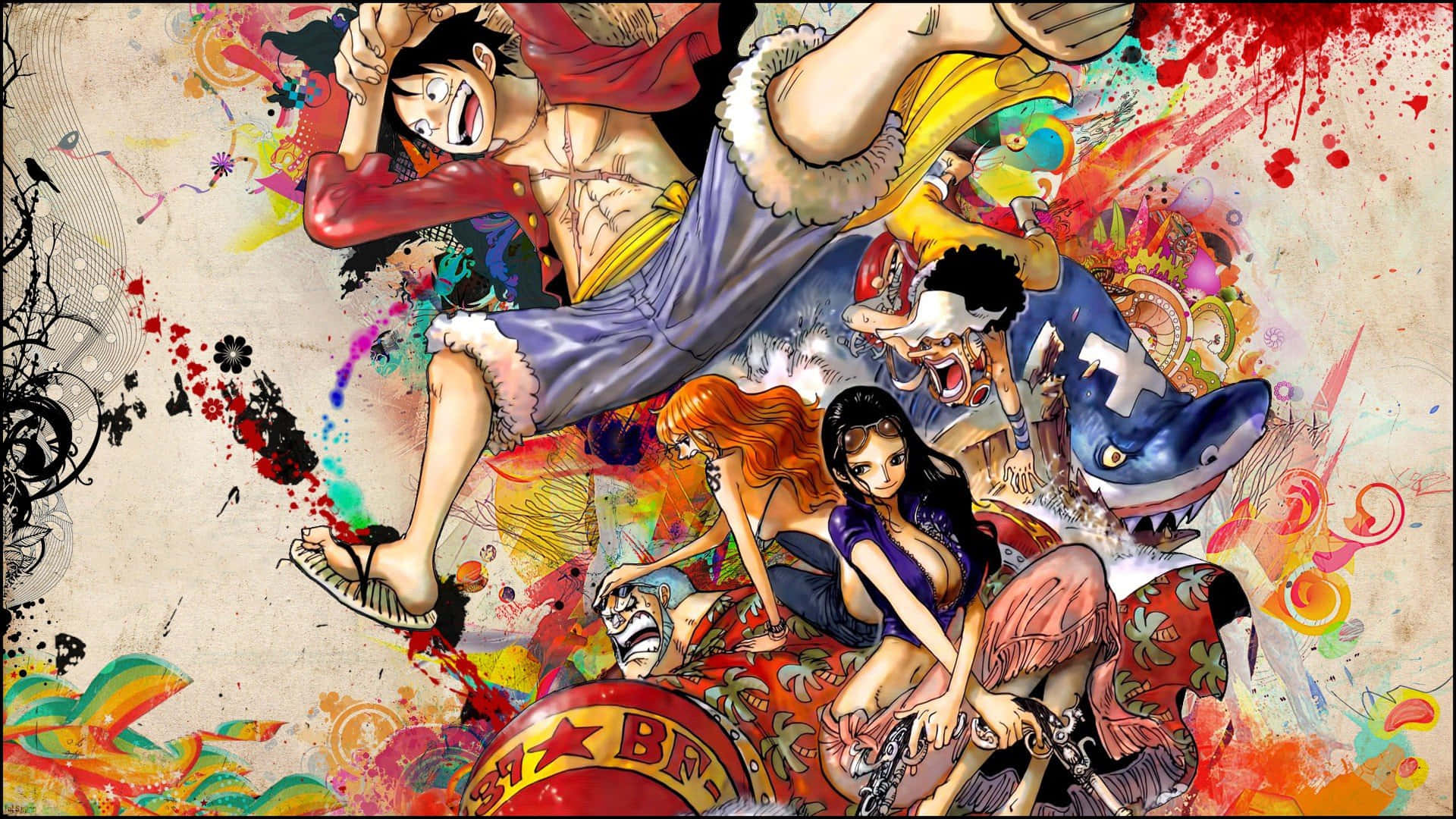 Luffy, Hjertet i Stråhatt-piratene Bakgrunner