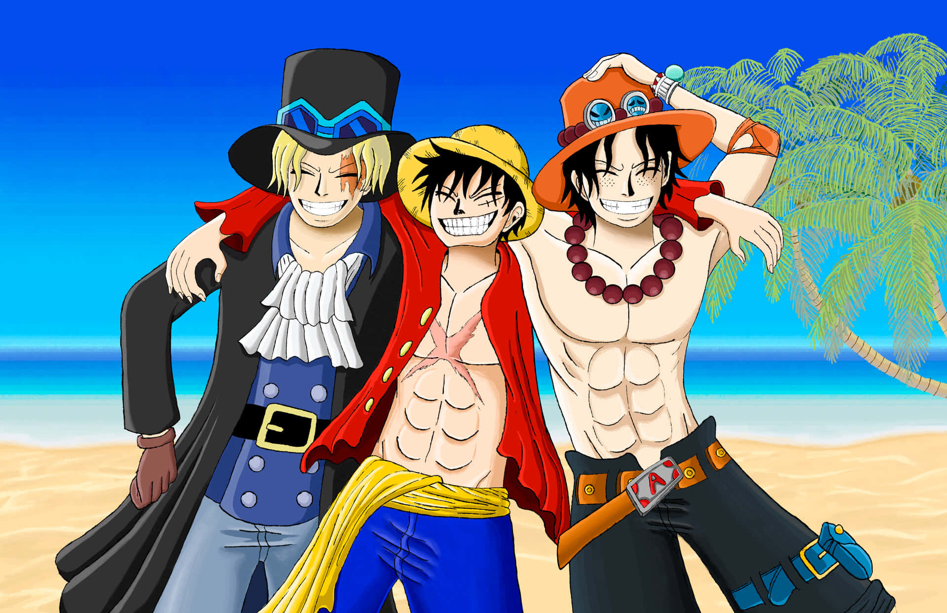 Luffy i aksjon mot Doflamingo Bakgrunner