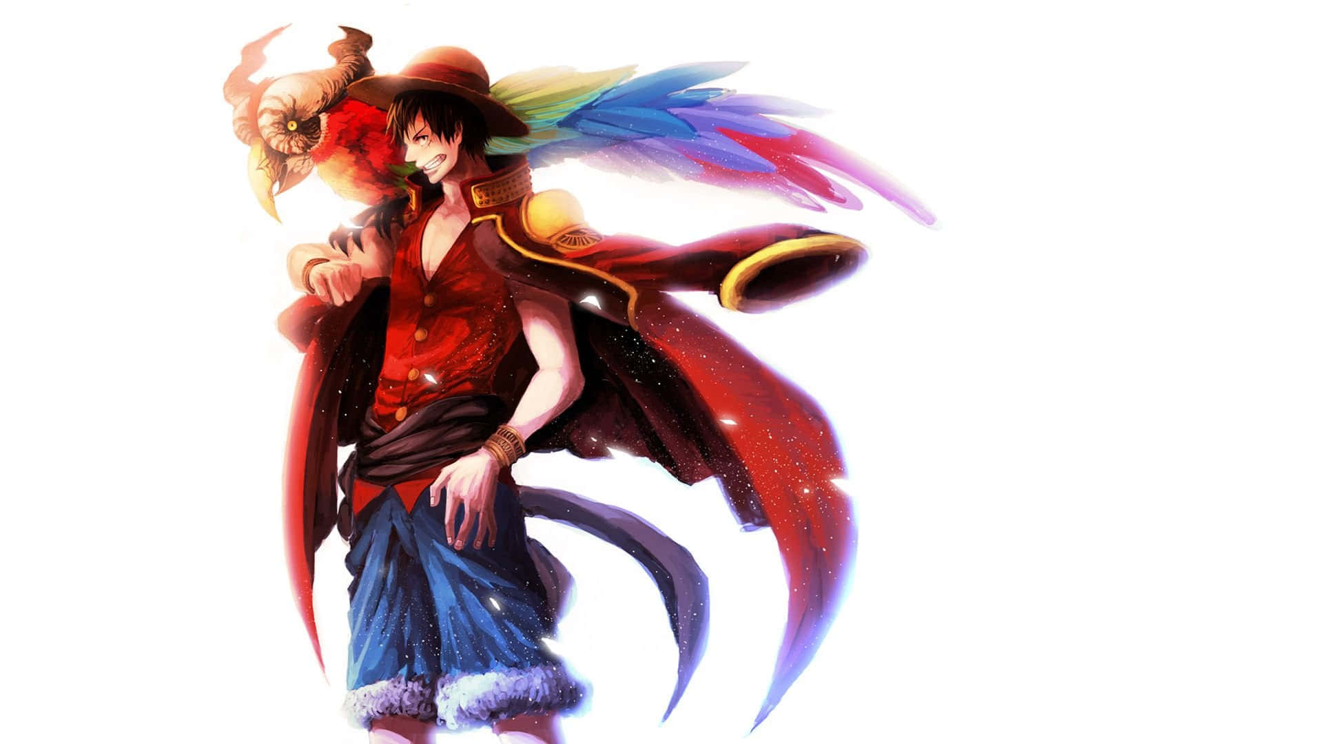 Luffy klar til å erobre verden Bakgrunner