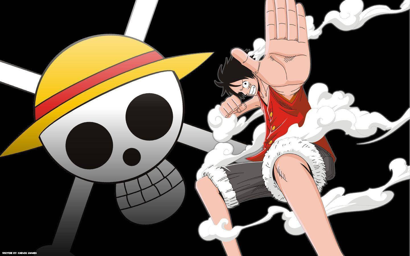 Luffy og Chopper i Tandem Bakgrunner