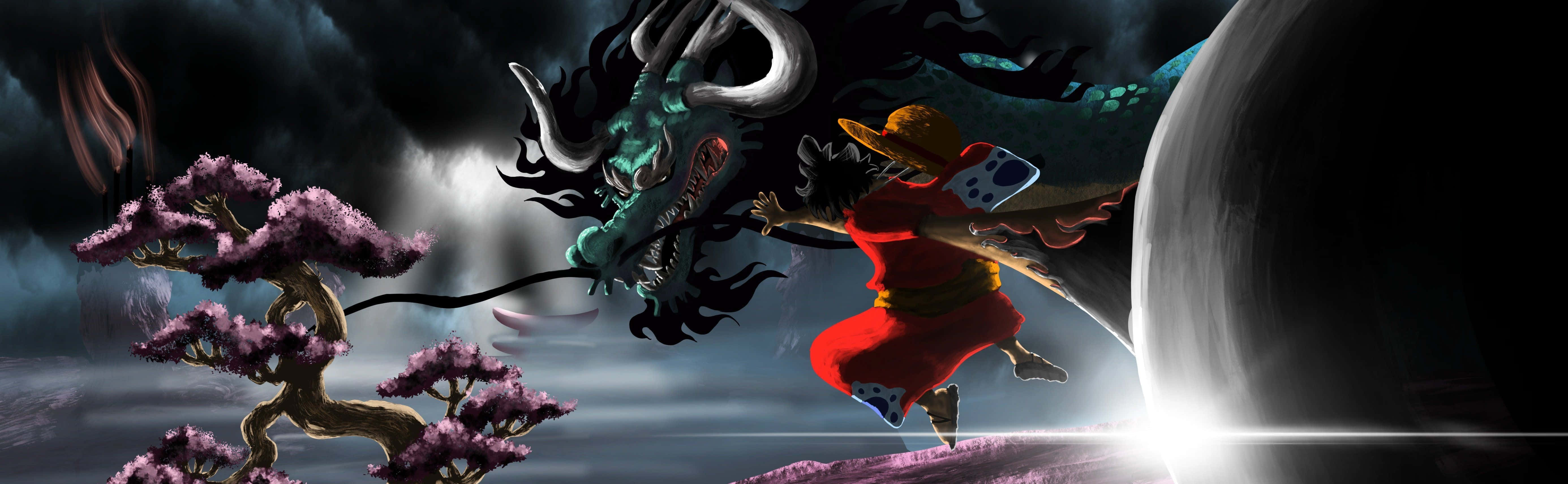 Luffy og hans Stråhatt-pirater seiler ut på sitt neste eventyr i animeserien One Piece. Bakgrunner