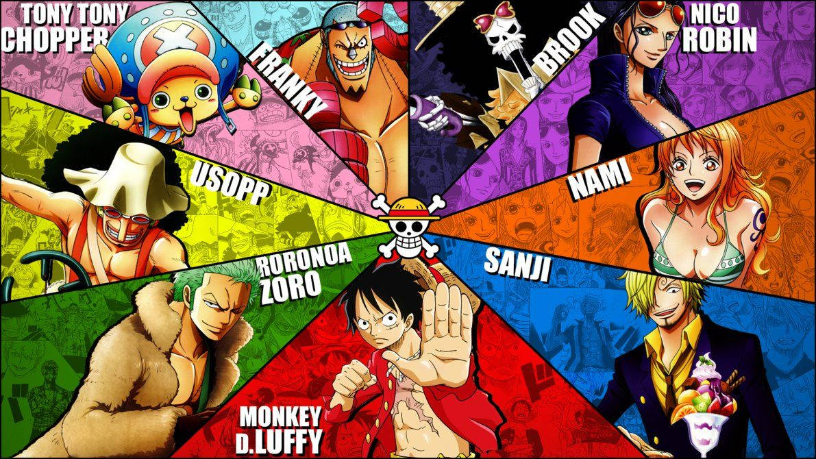 Luffy og mannskapet hans, på vei ut på et episk eventyr. Bakgrunner