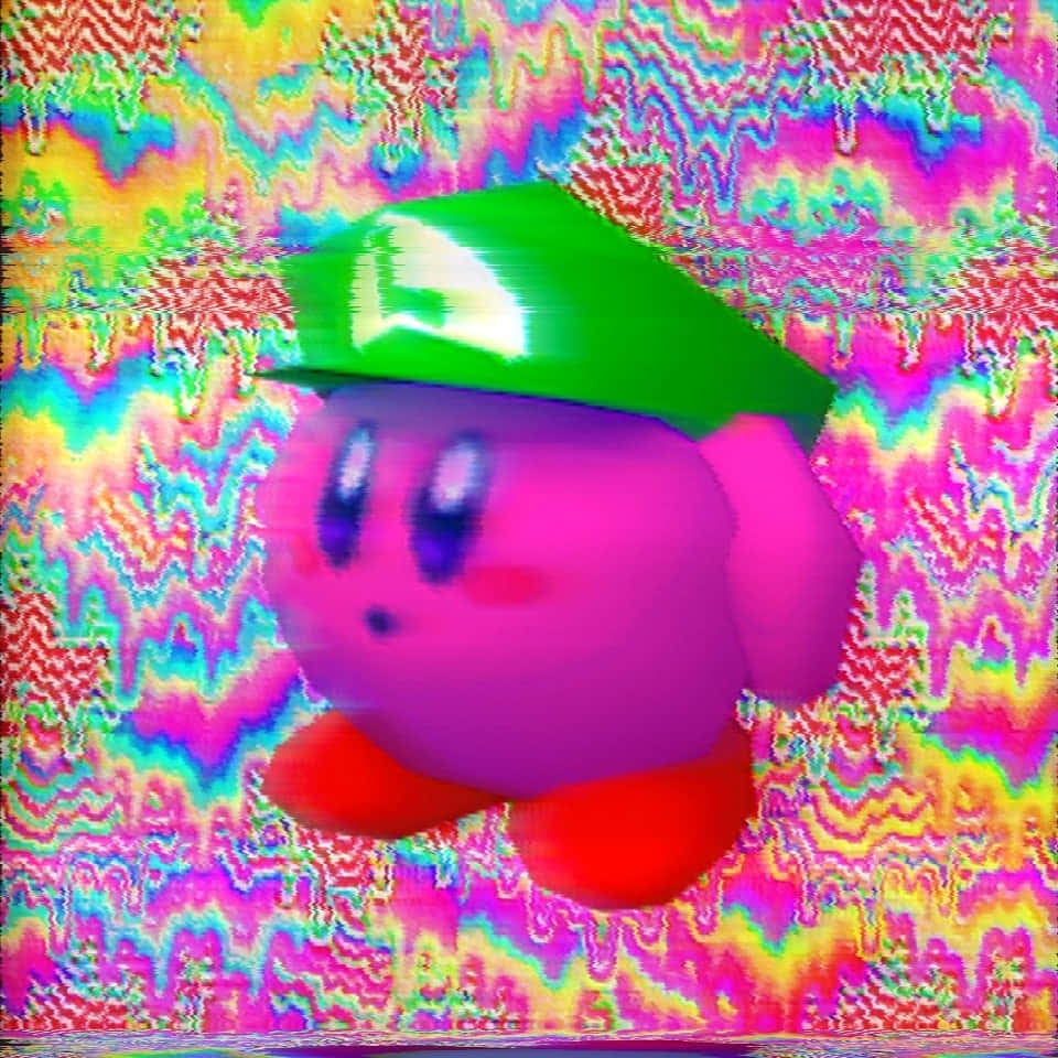 Luigi Kirby Matchende Anime Profilbilde Bakgrunner