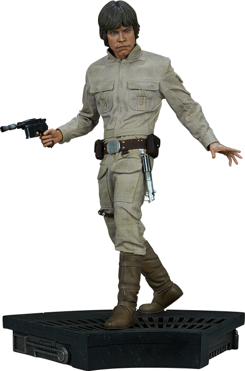 Luke Skywalker Actionfigur Bakgrunner