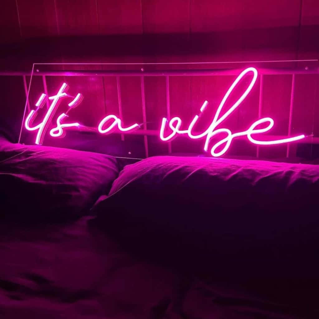 Lys opp natten med Neon Aesthetic Bakgrunner