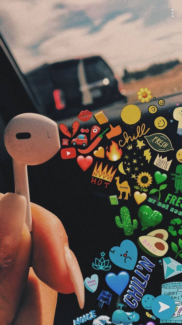Lytt til dine favorittlåter med disse stilige Airpods Bakgrunner