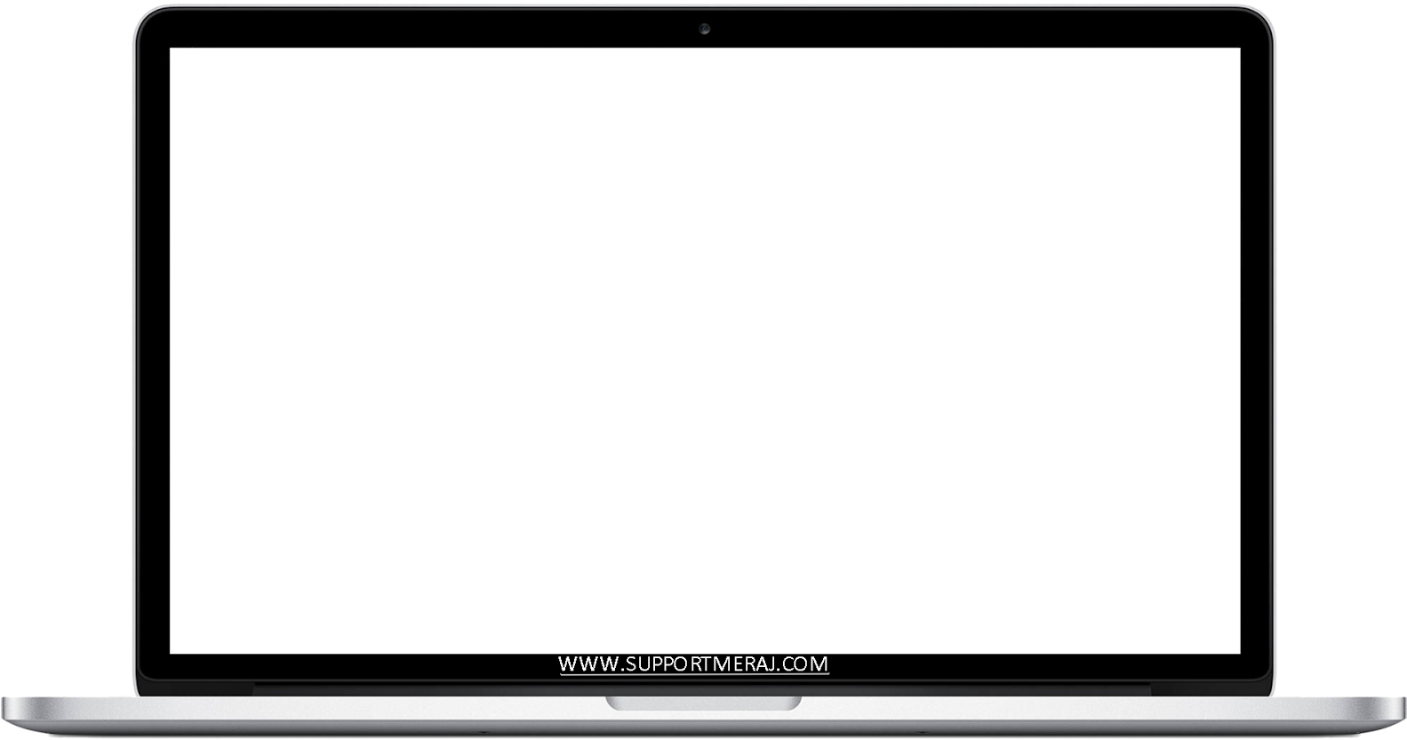 Mac Book Pro-mockup med tom skjerm Bakgrunner