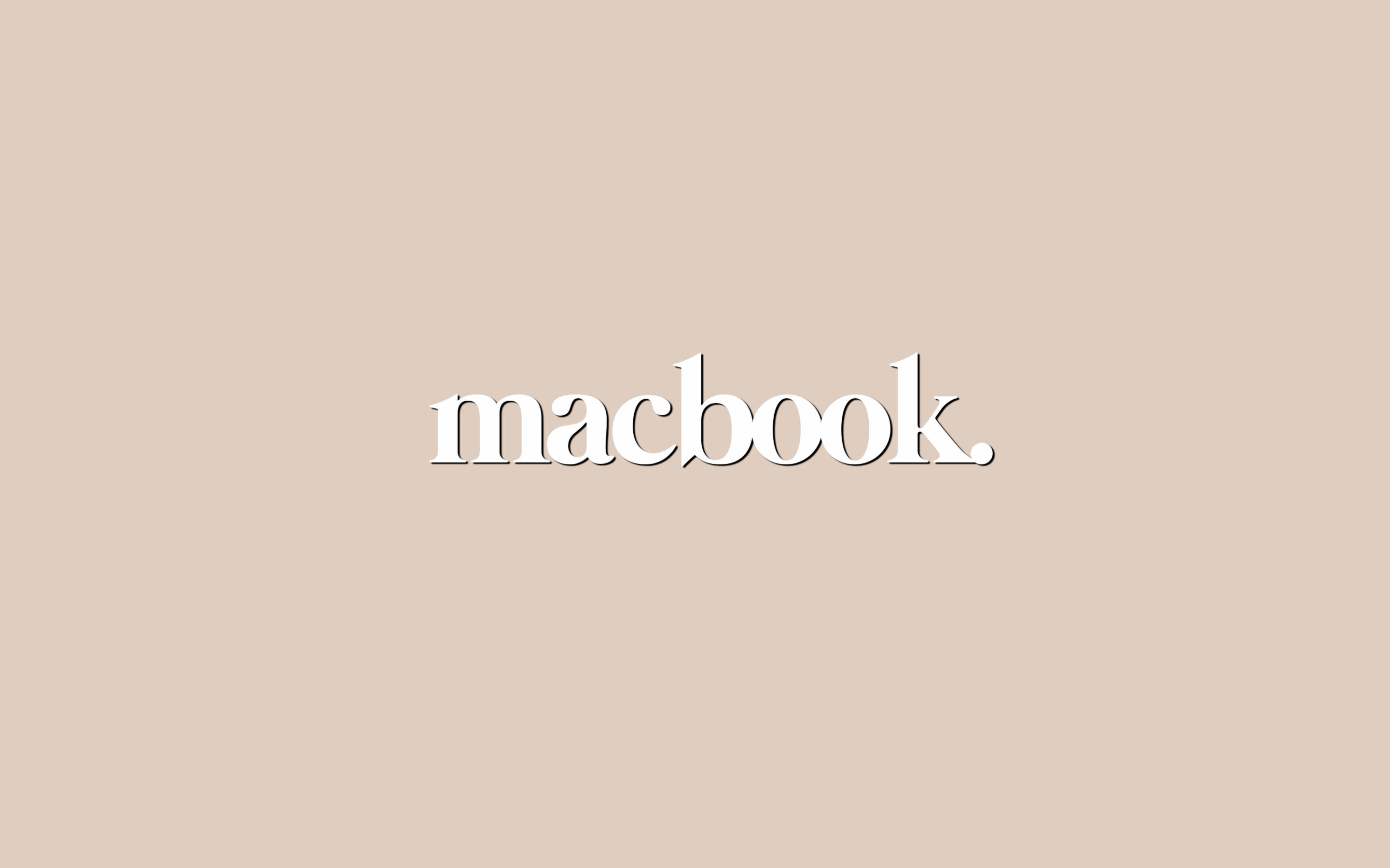Macbook Minimalistisk Estetisk Skrivebord Bakgrunner