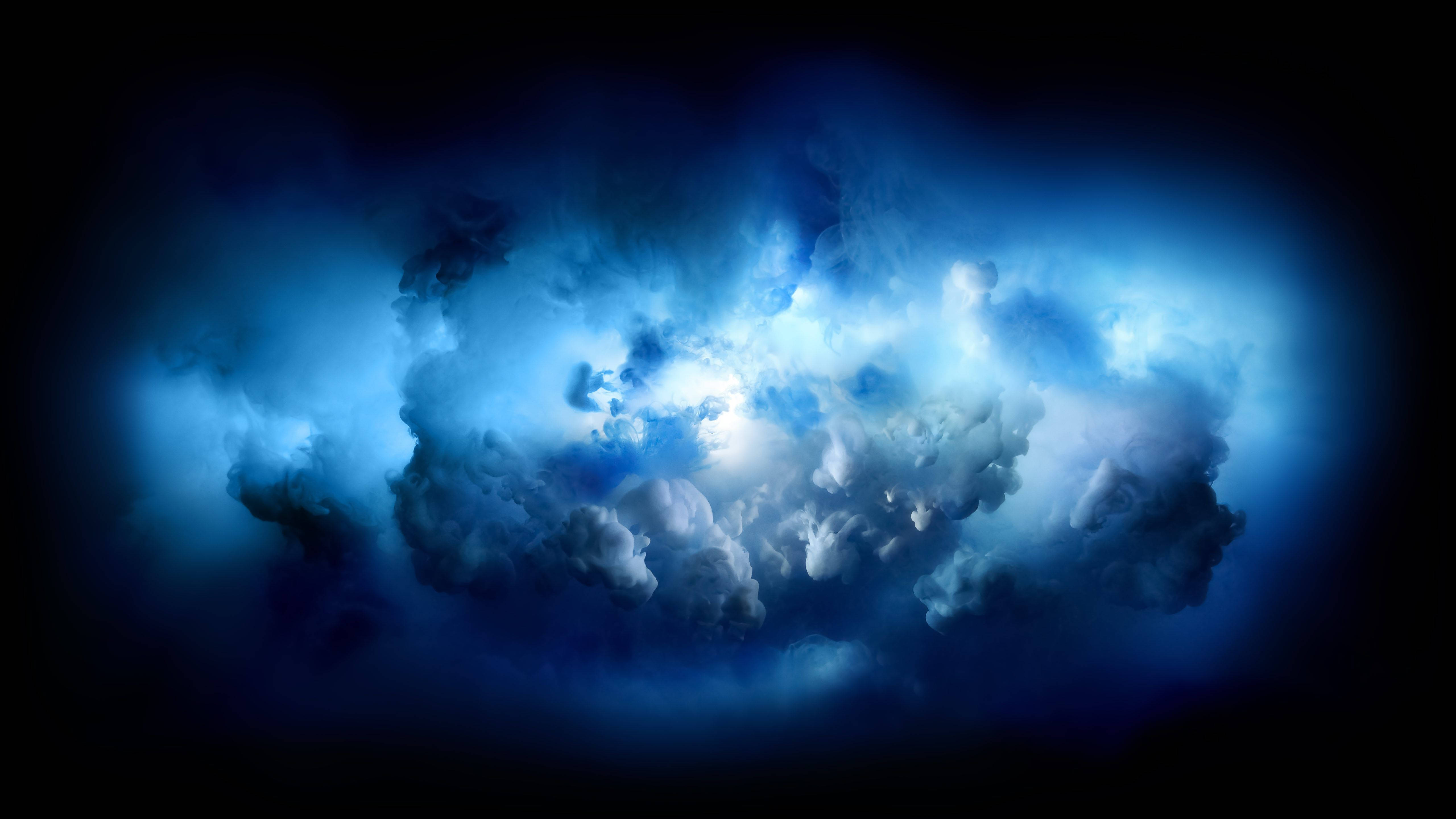 MacBook Pro Blå Skyet Himmel HD Bakgrunner