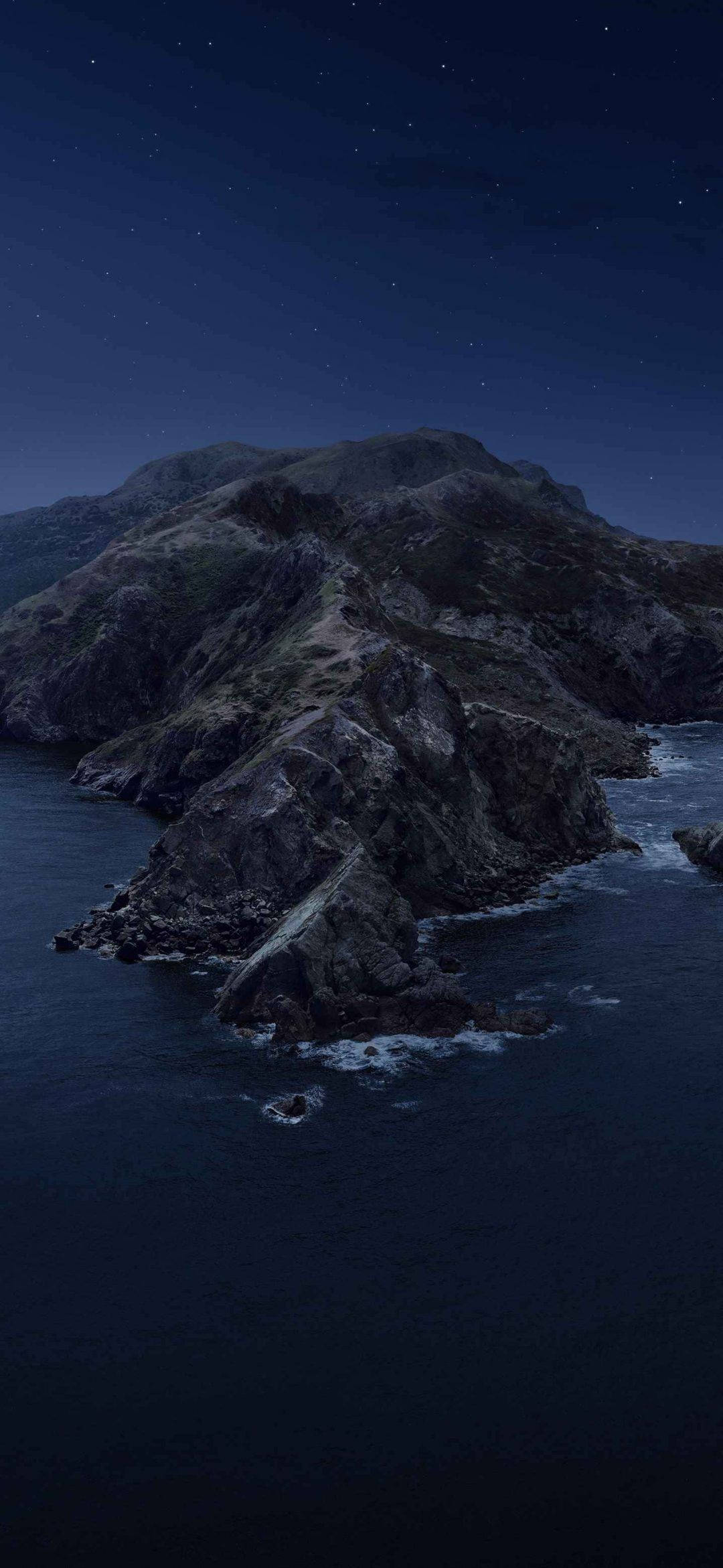macOS Catalina Dyp Blå Himmel Bakgrunner