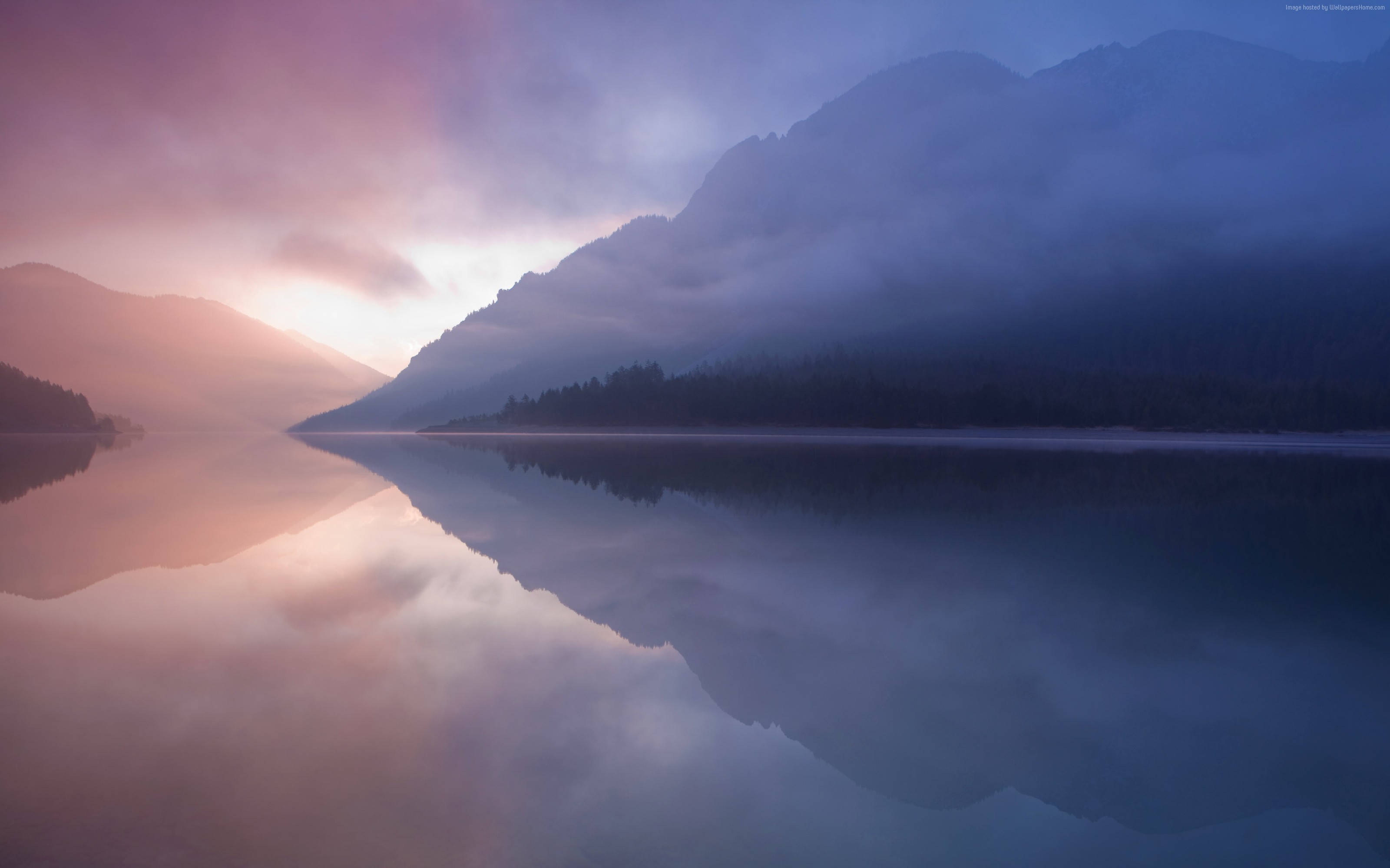macOS elve refleksjon estetisk Mac Bakgrunner