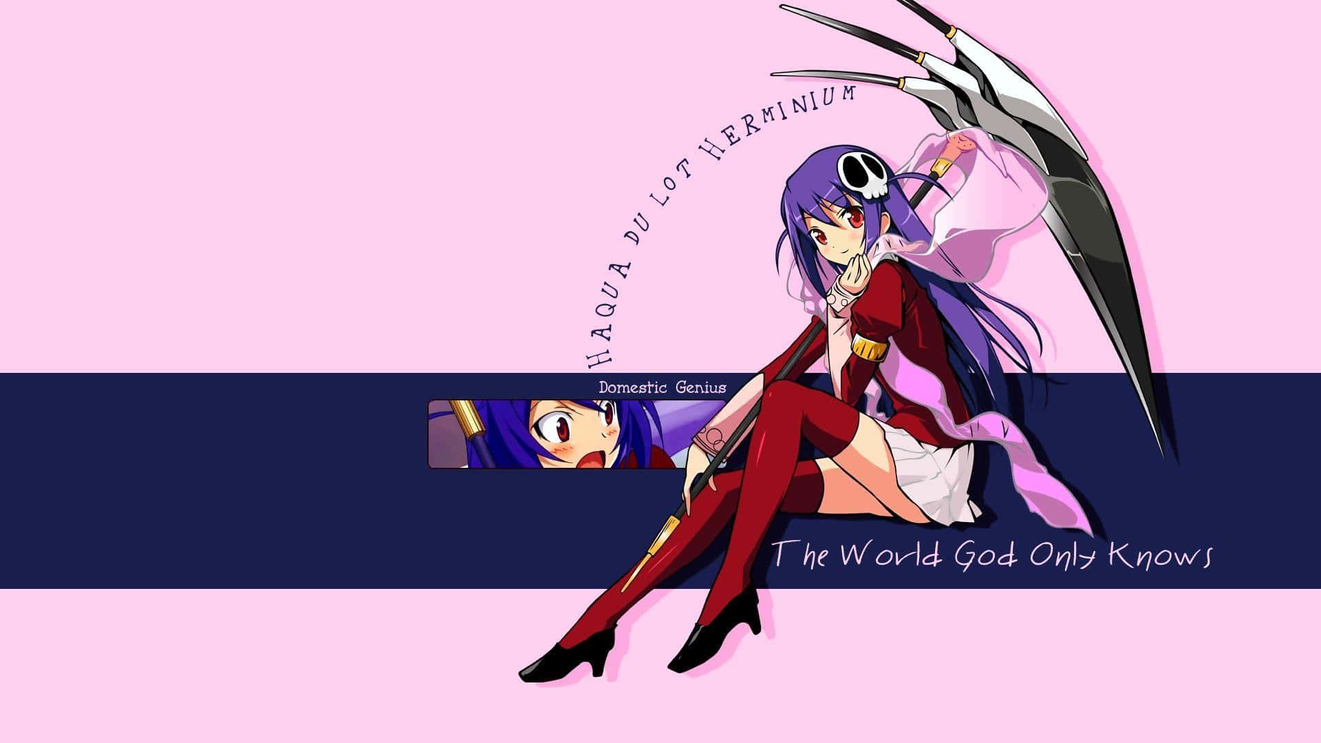 Magisk Blikk - The World God Only Knows Anime Bakgrunner
