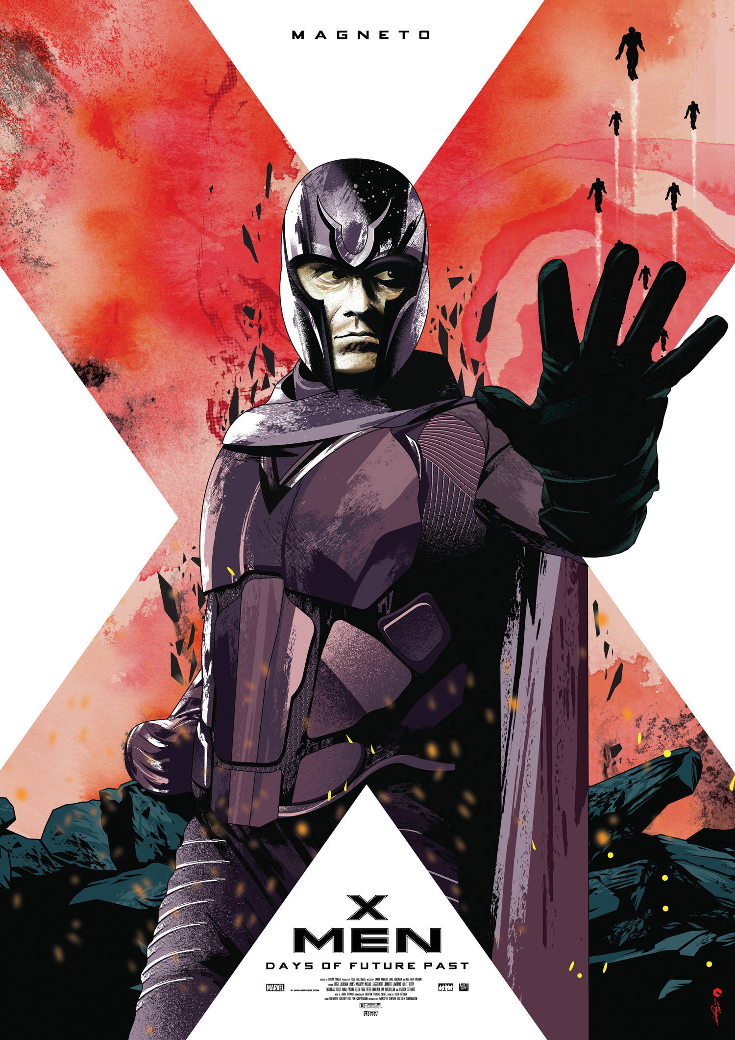 Magneto Days Of Future Past Bakgrunner