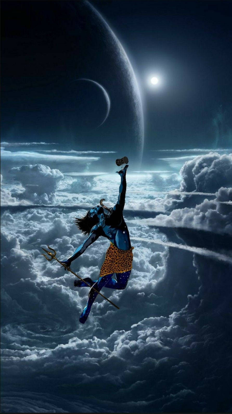 Mahadev Rudra Avatar i himmelen Bakgrunner