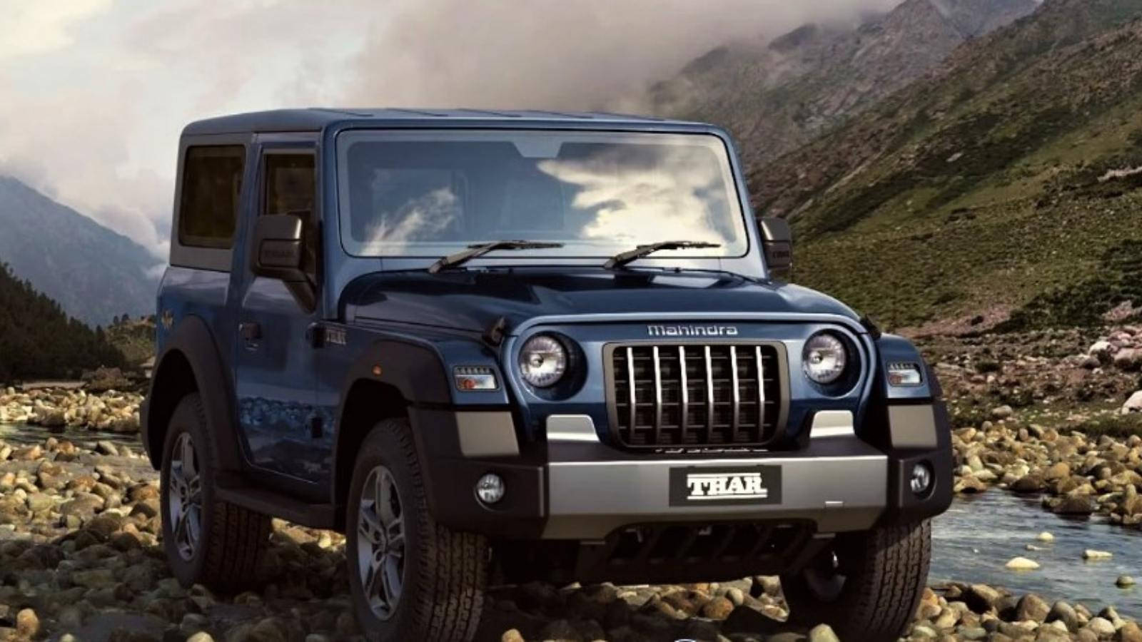 Mahindra Thar 2021 Steinete Vei Bakgrunner