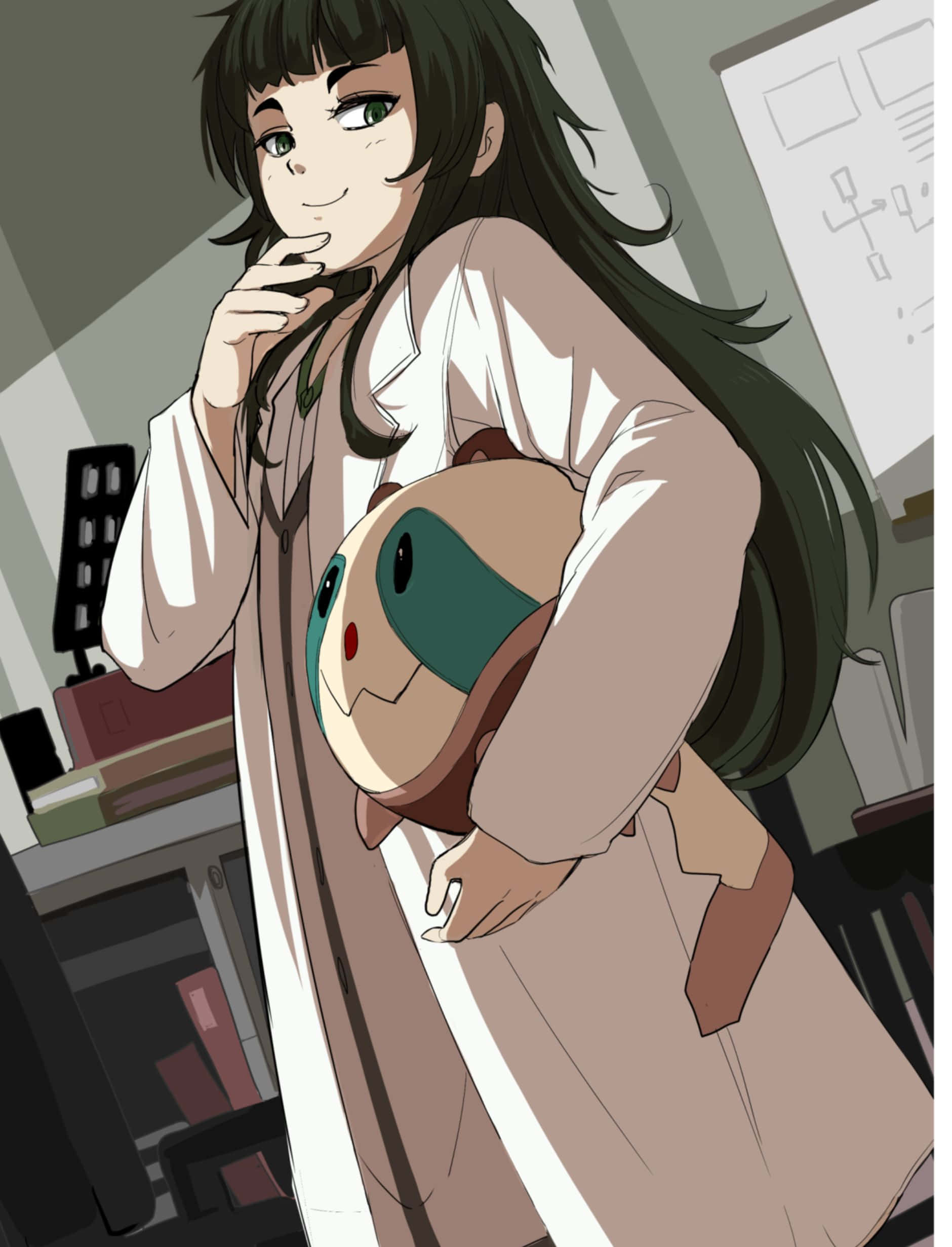 Maho Hiyajo – Steins;Gate 0-karakter Bakgrunner