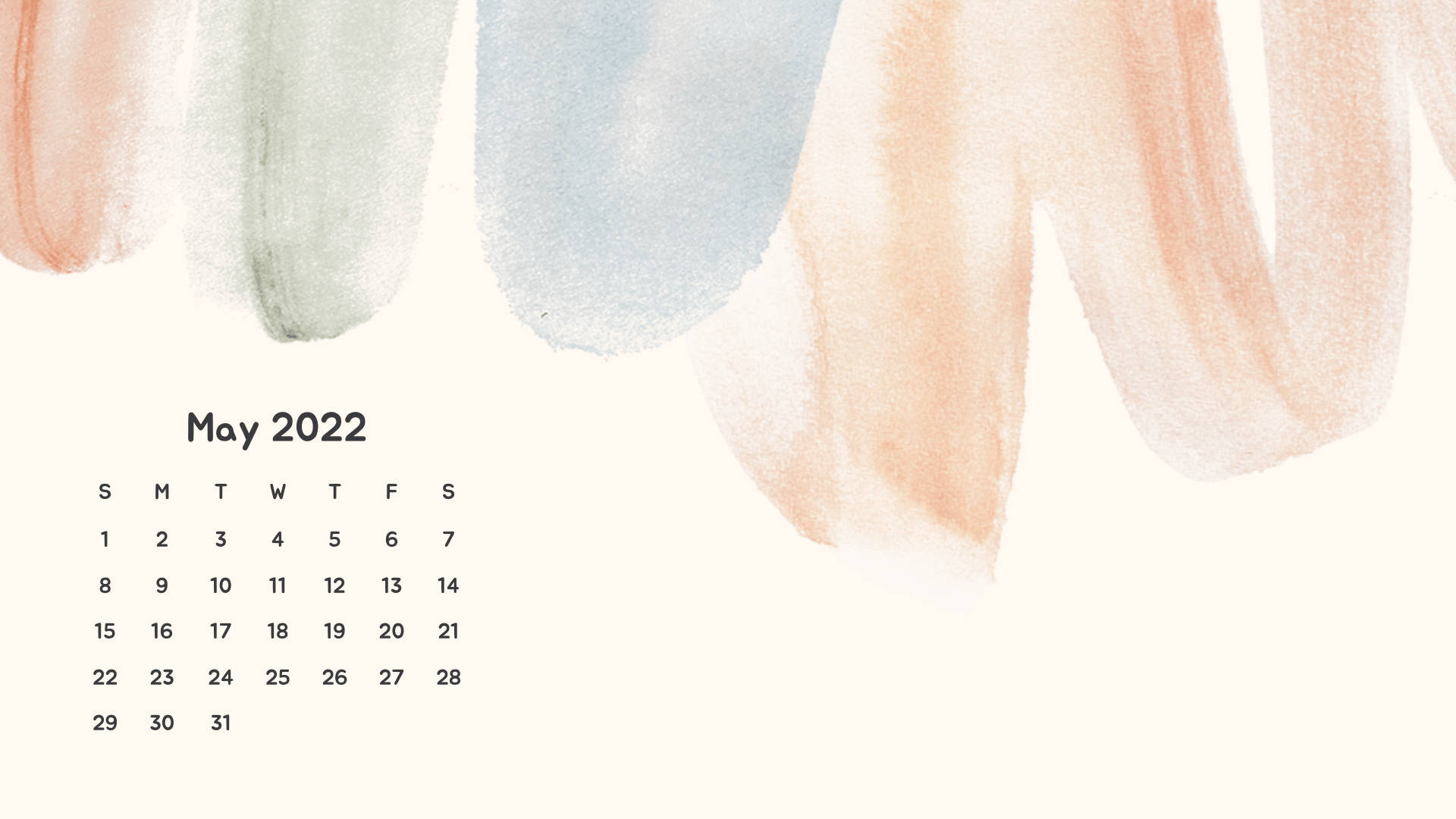 Mai 2022 Kalender