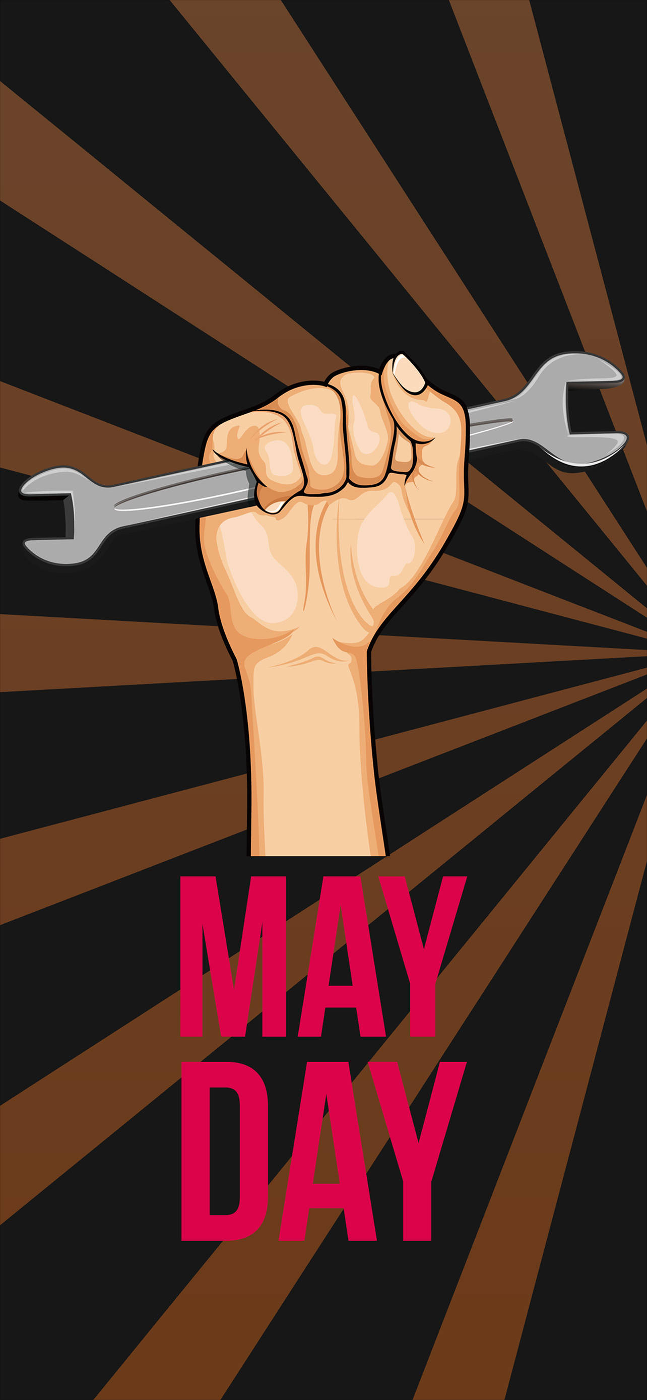 May Day Solstrålekunst Bakgrunner