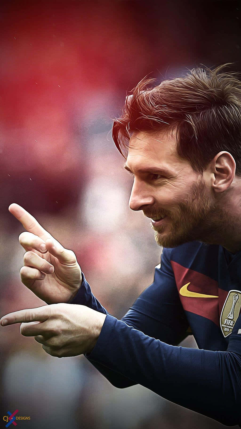 Målfest Messi iPhone Bakgrunner