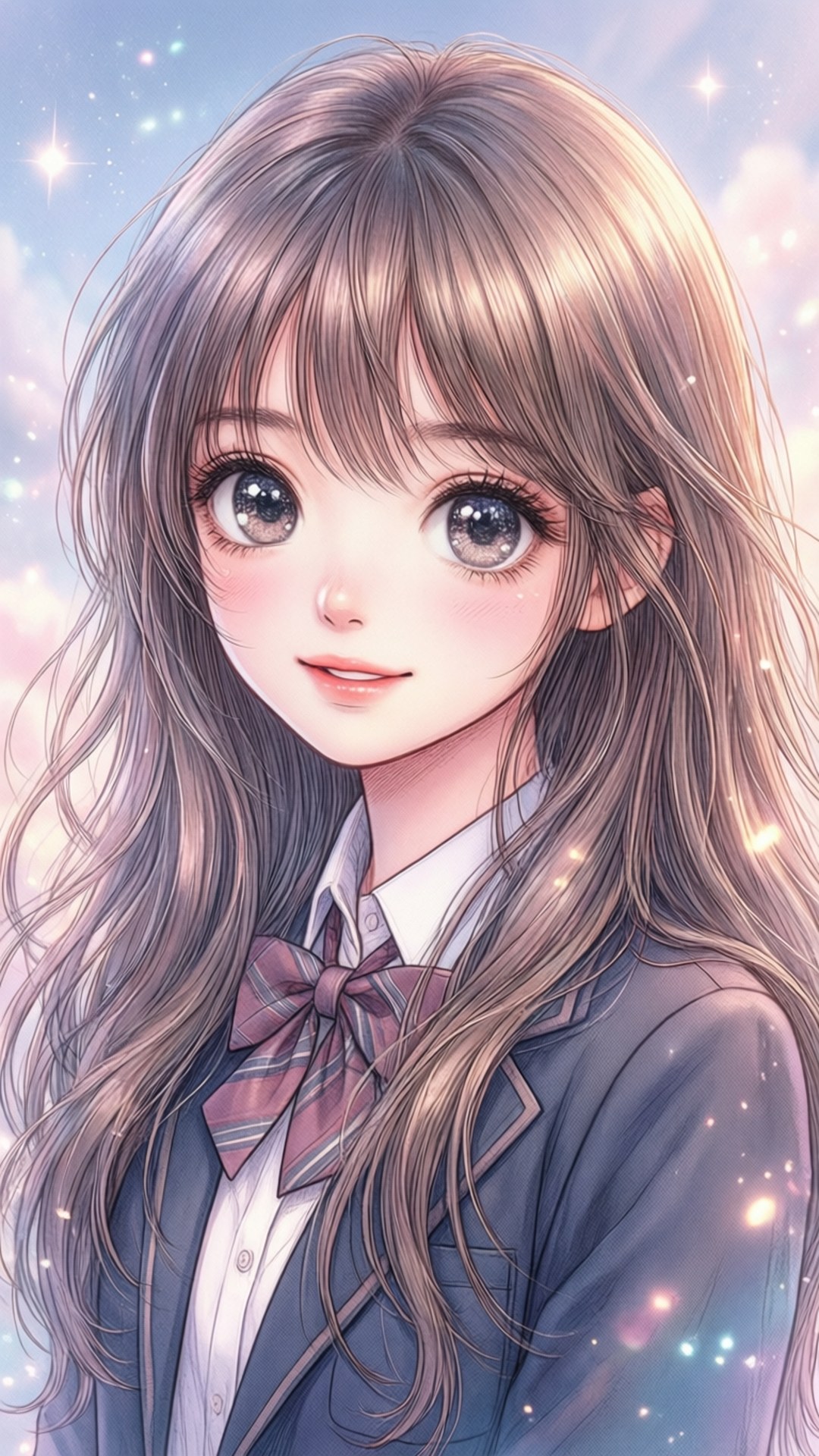 Manga-skolejente Bakgrunner