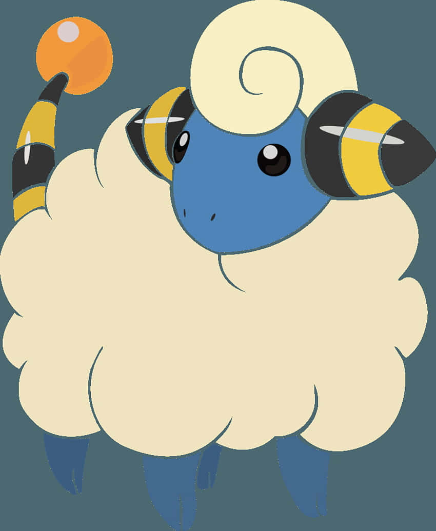 Mareep på mørkeblå bakgrunn Bakgrunner