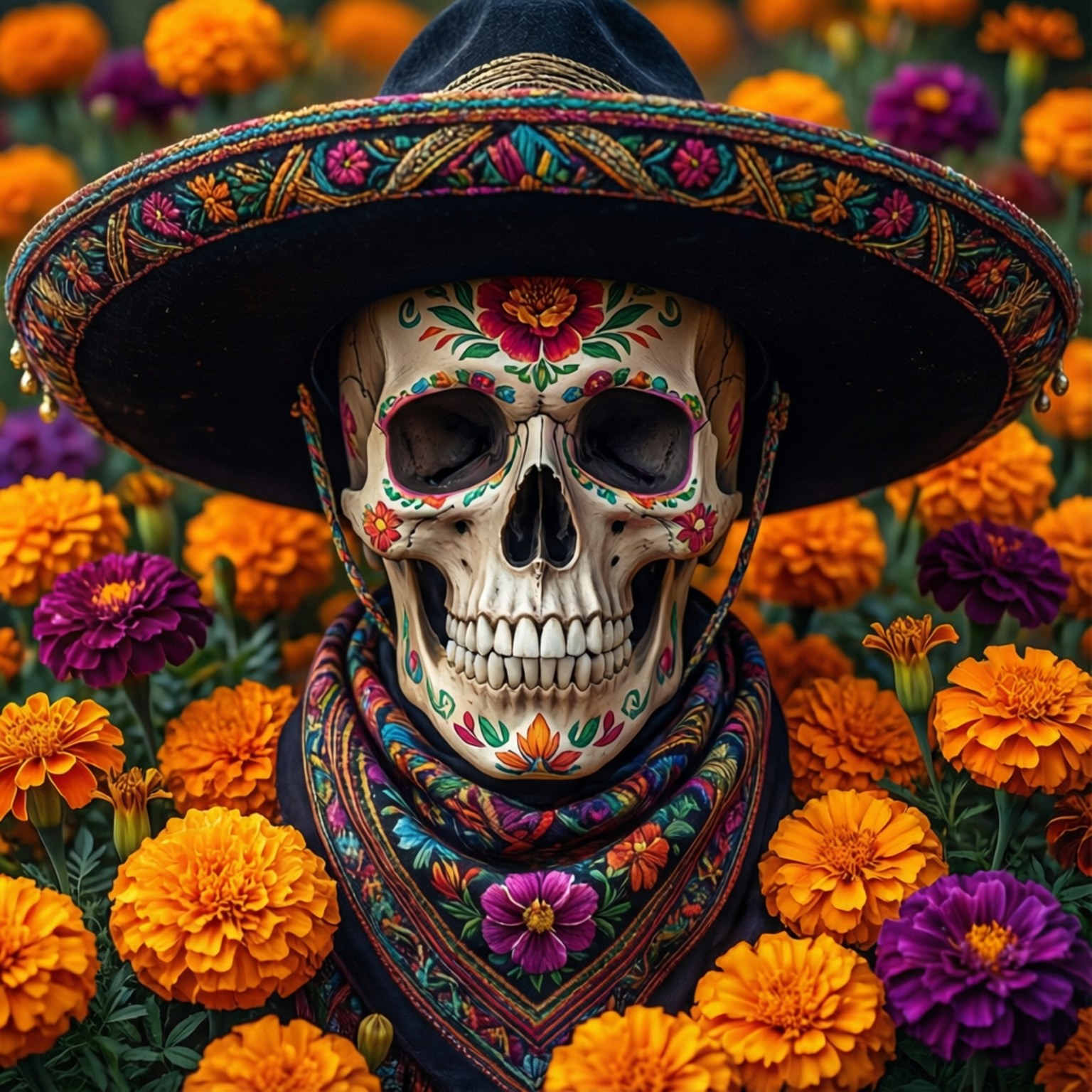 Mariachi Hodeskalle Bakgrunner