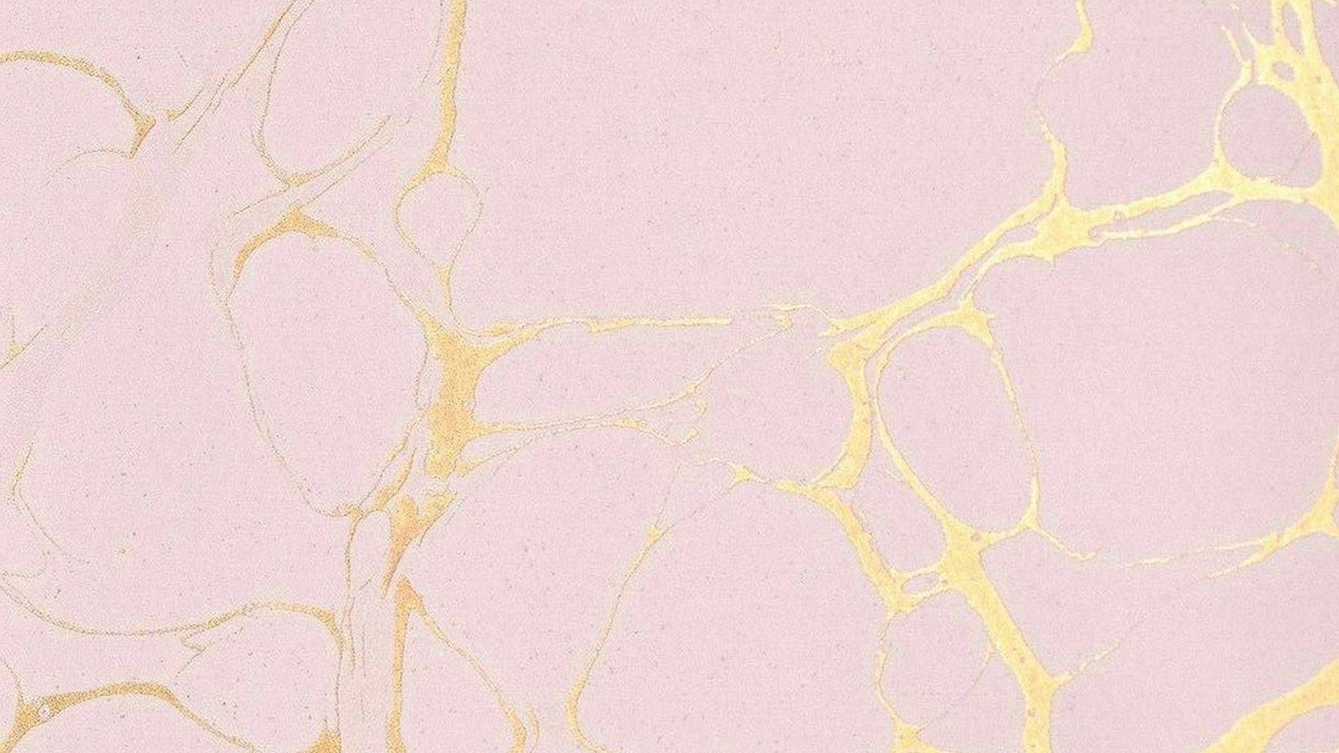 Marmor Rose Gold Estetikk Bakgrunner