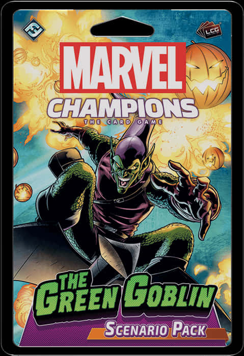 Marvel Champions Green Goblin Kortspillpakke Bakgrunner