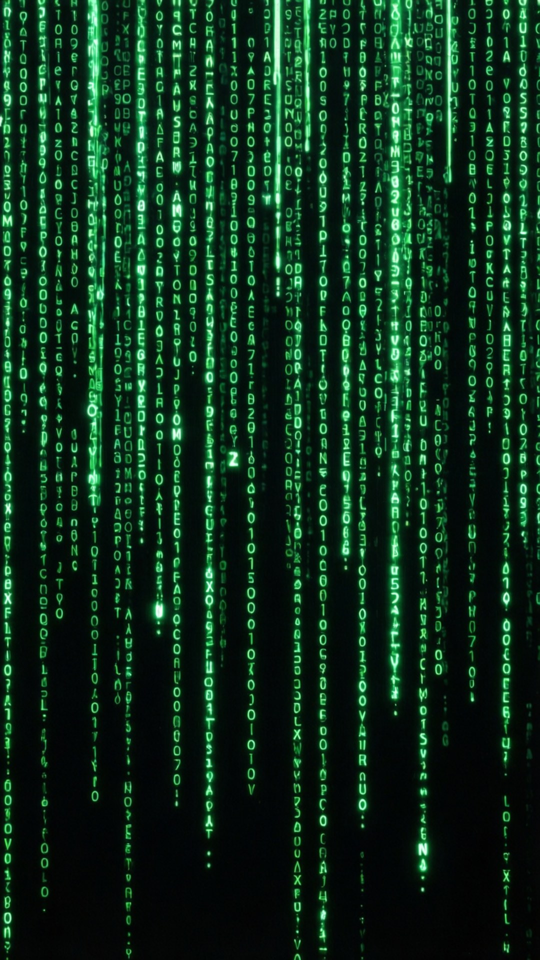 Matrix-kode OLED Bakgrunner